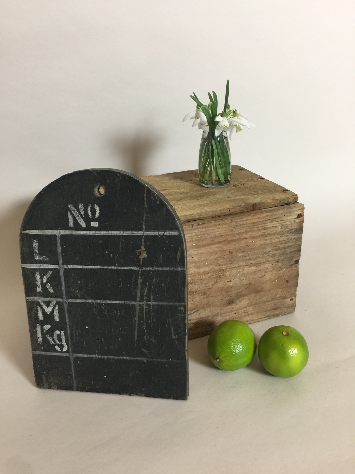 Schönes und dekoratives Kuhbrett