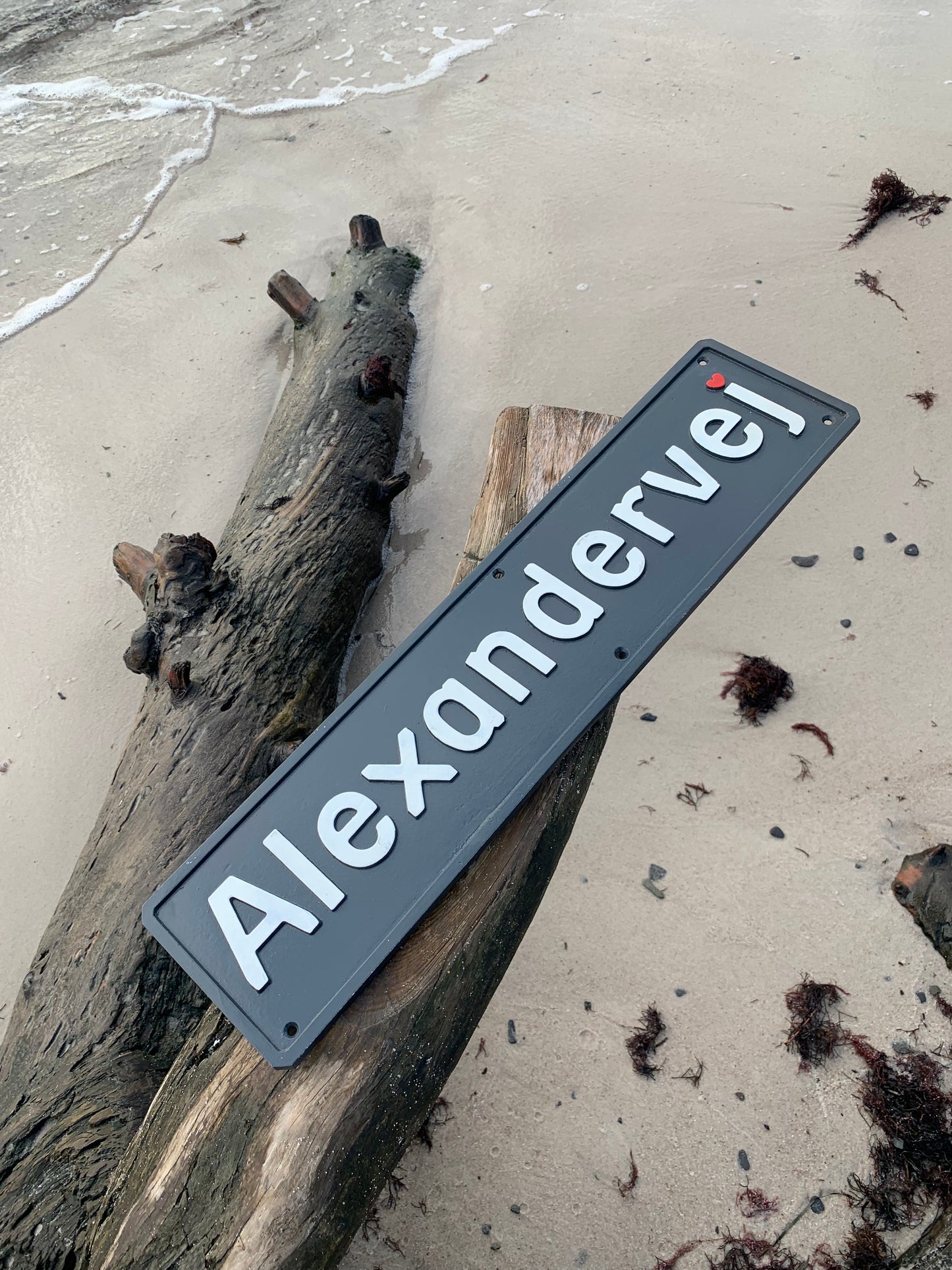 Straßenschild - Alexandervej