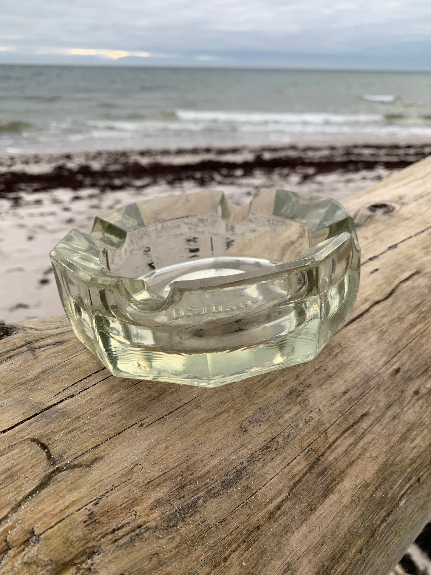 DSB Aschenbecher aus Glas