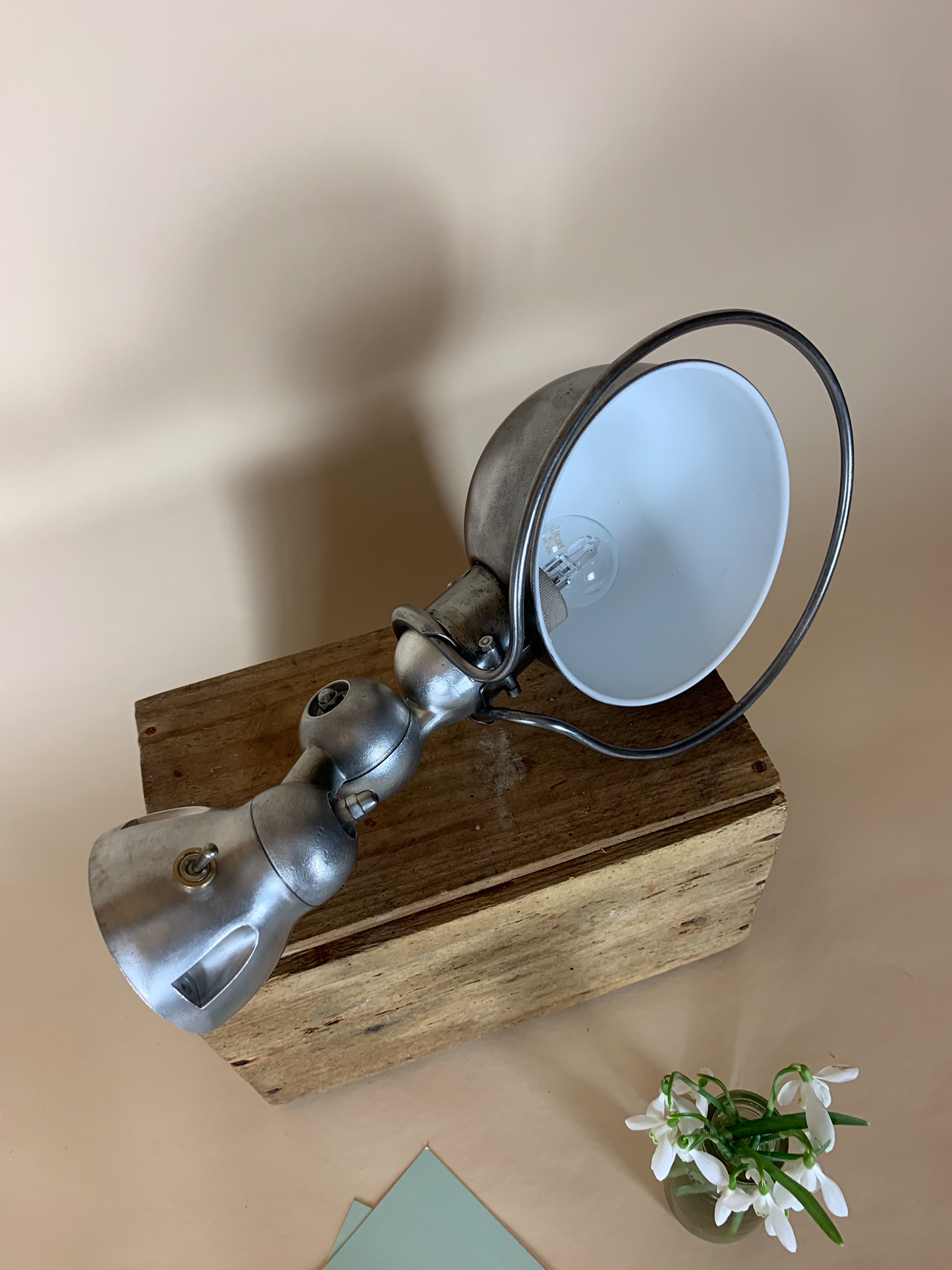 Jieldé Wandleuchte mit Ein-/Ausschalter