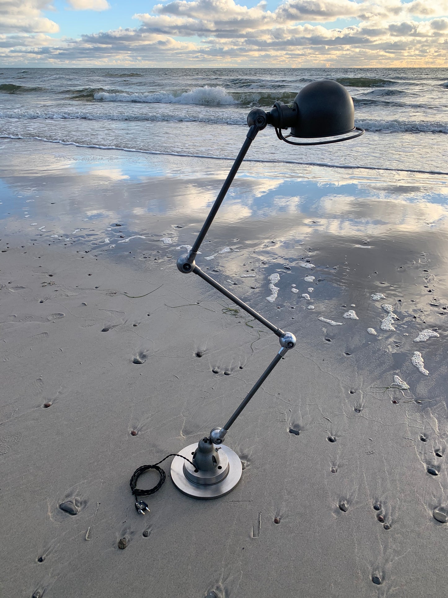 Jieldé Stehlampe mit drei Armen