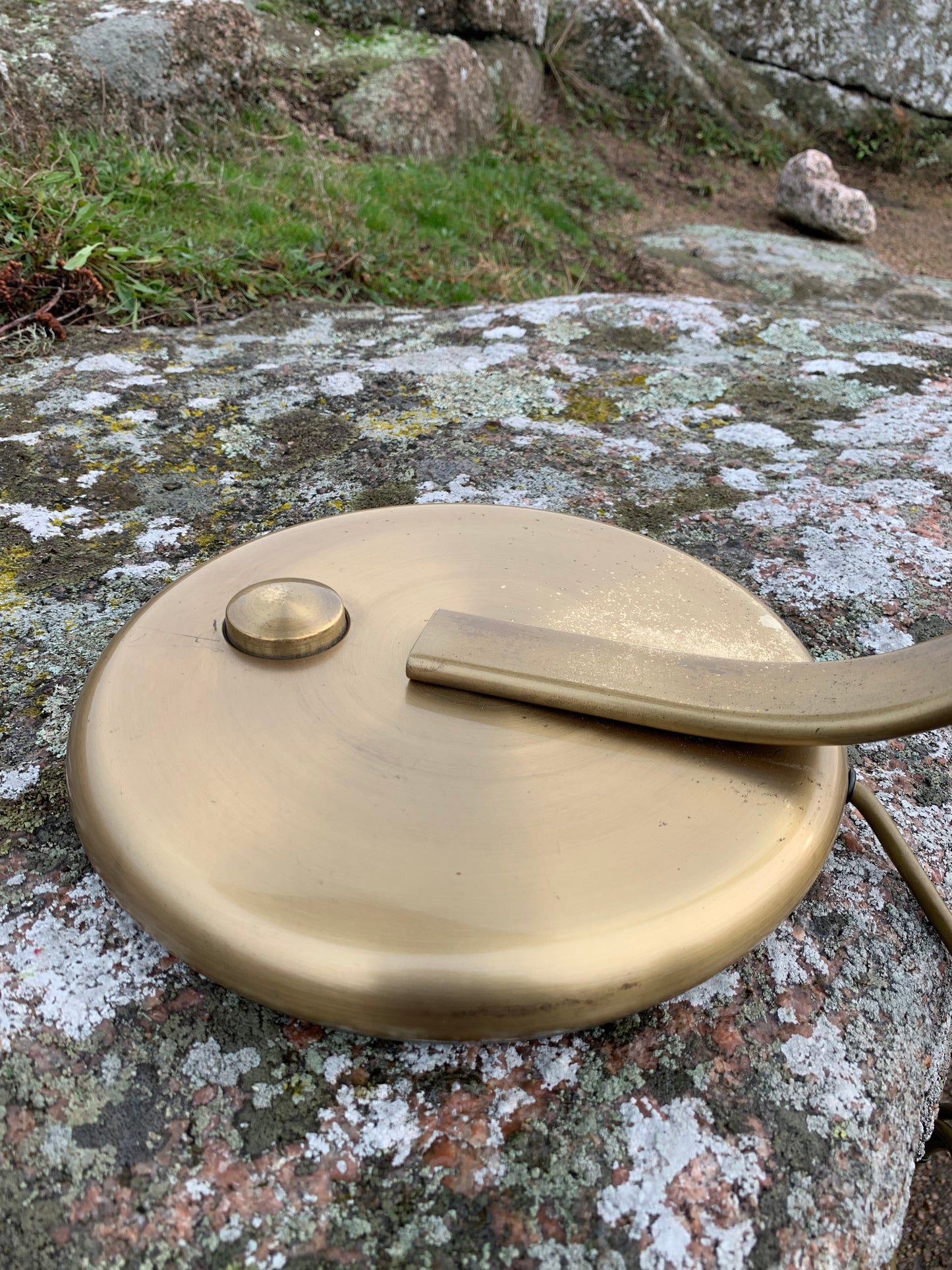 Koch & Lowy Vintage Lampe - Messing