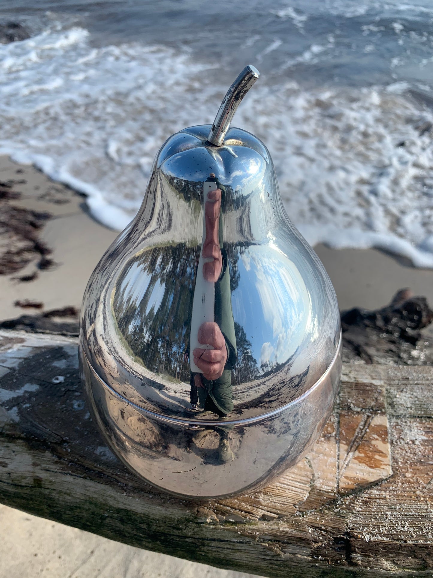 Birnenförmiger Eiskübel