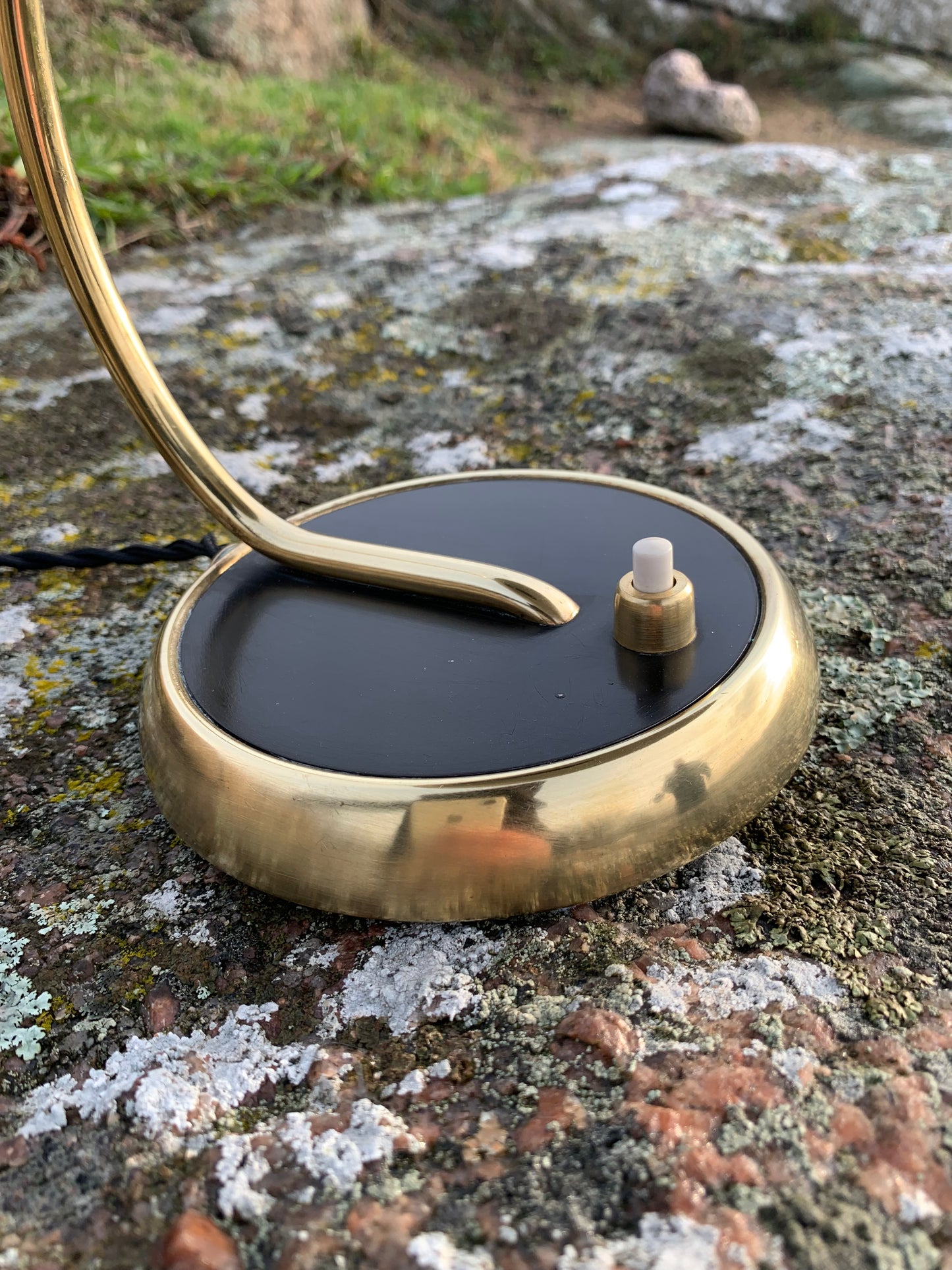 Helo Vintage Lampe - Gelb