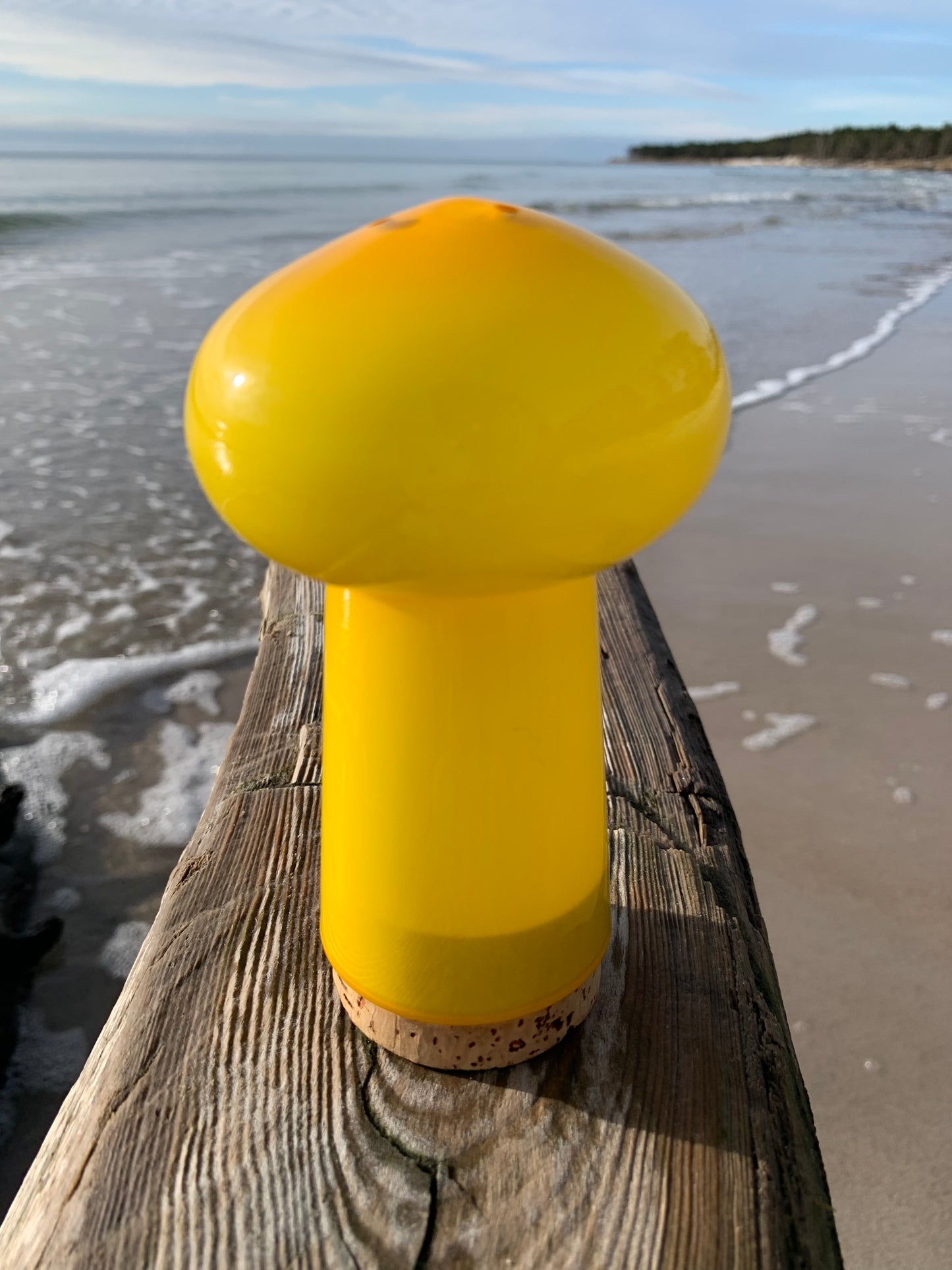 Holmegaard Palet Strohglas - Gelb