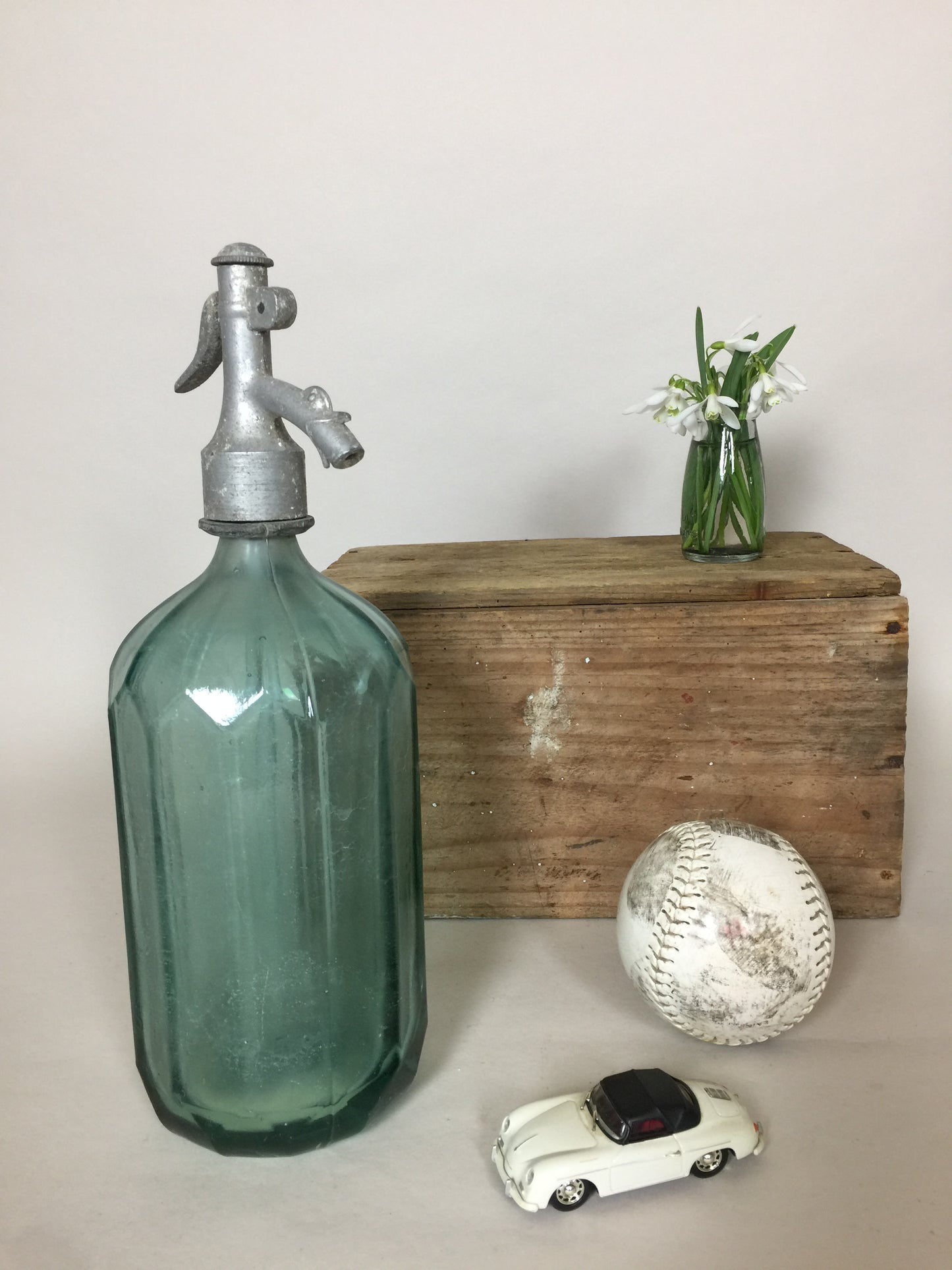 Alte französische Siphonflasche
