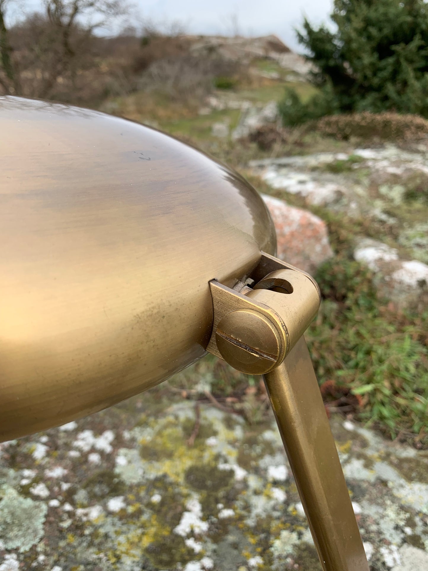 Koch & Lowy Vintage Lampe - Messing