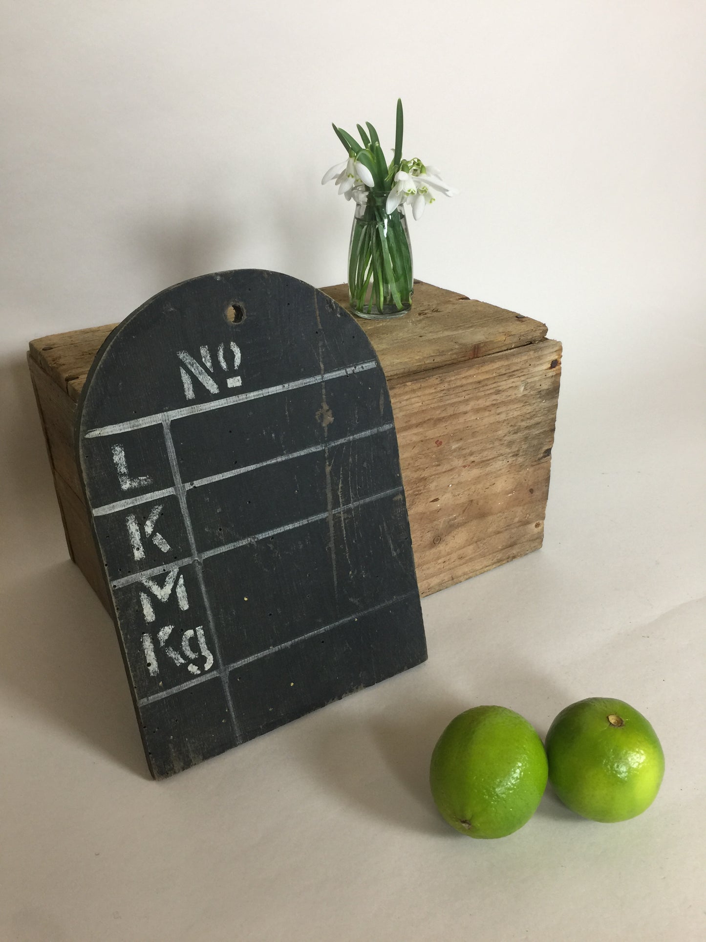 Schönes und dekoratives Kuhbrett