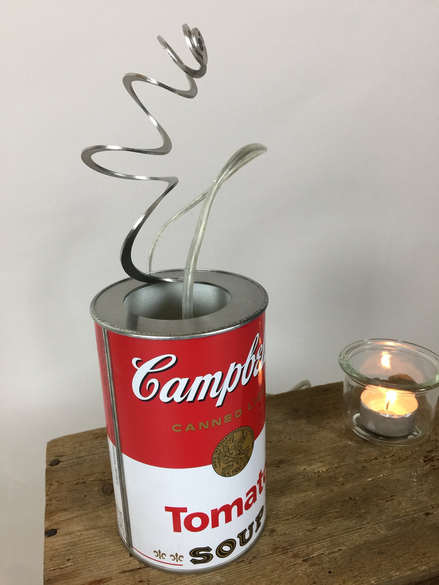 Tomatensuppenlampe... Ja, Sie haben richtig gelesen
