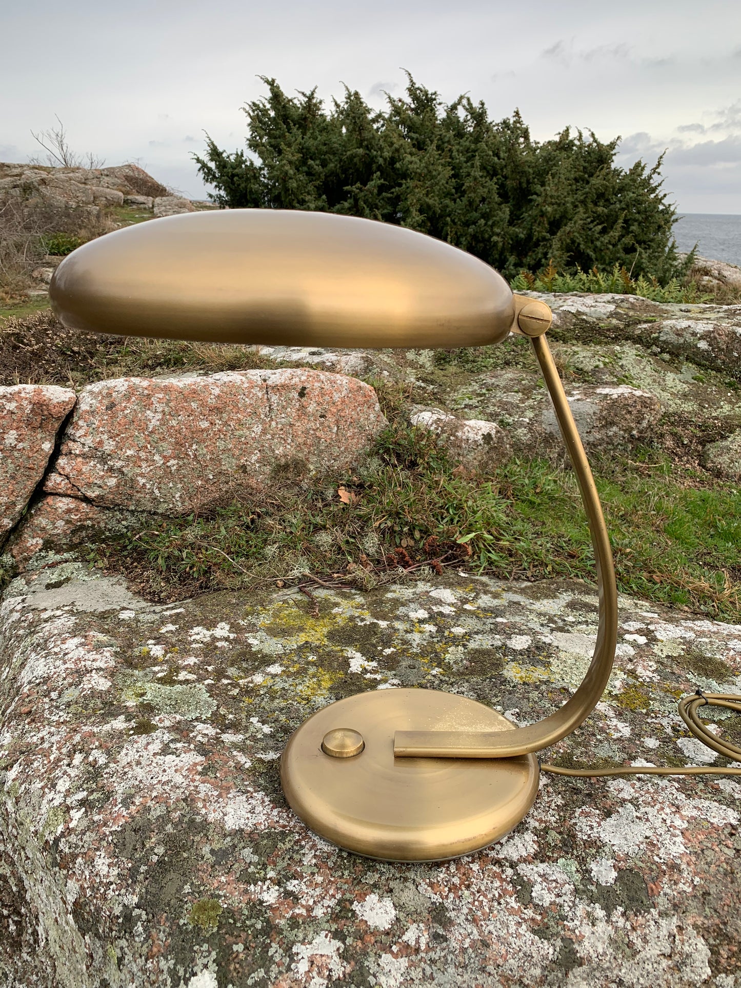 Koch & Lowy Vintage Lampe - Messing