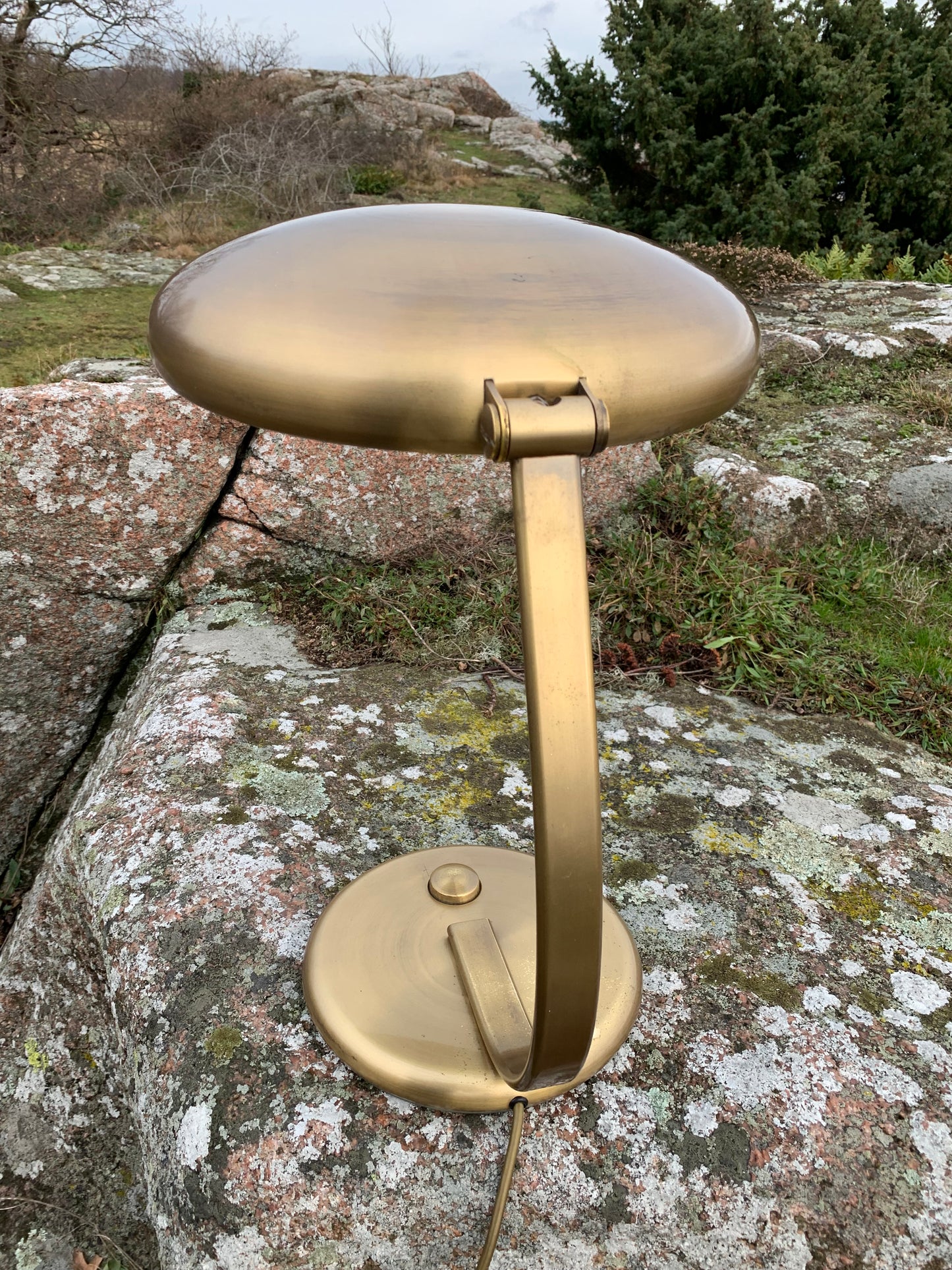 Koch & Lowy Vintage Lampe - Messing
