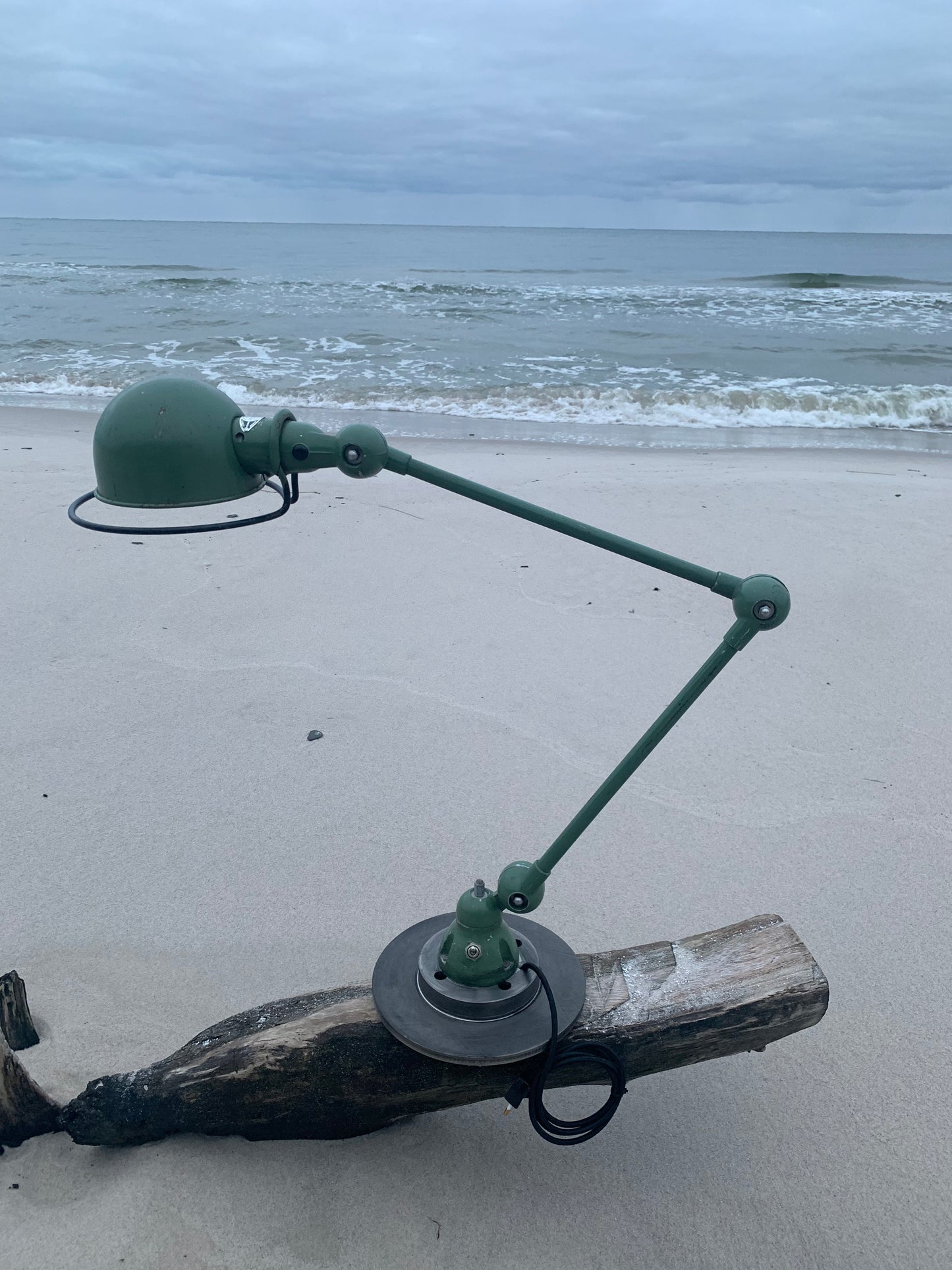 Jieldé Tisch-/Wandlampe mit zwei Armen - Grün