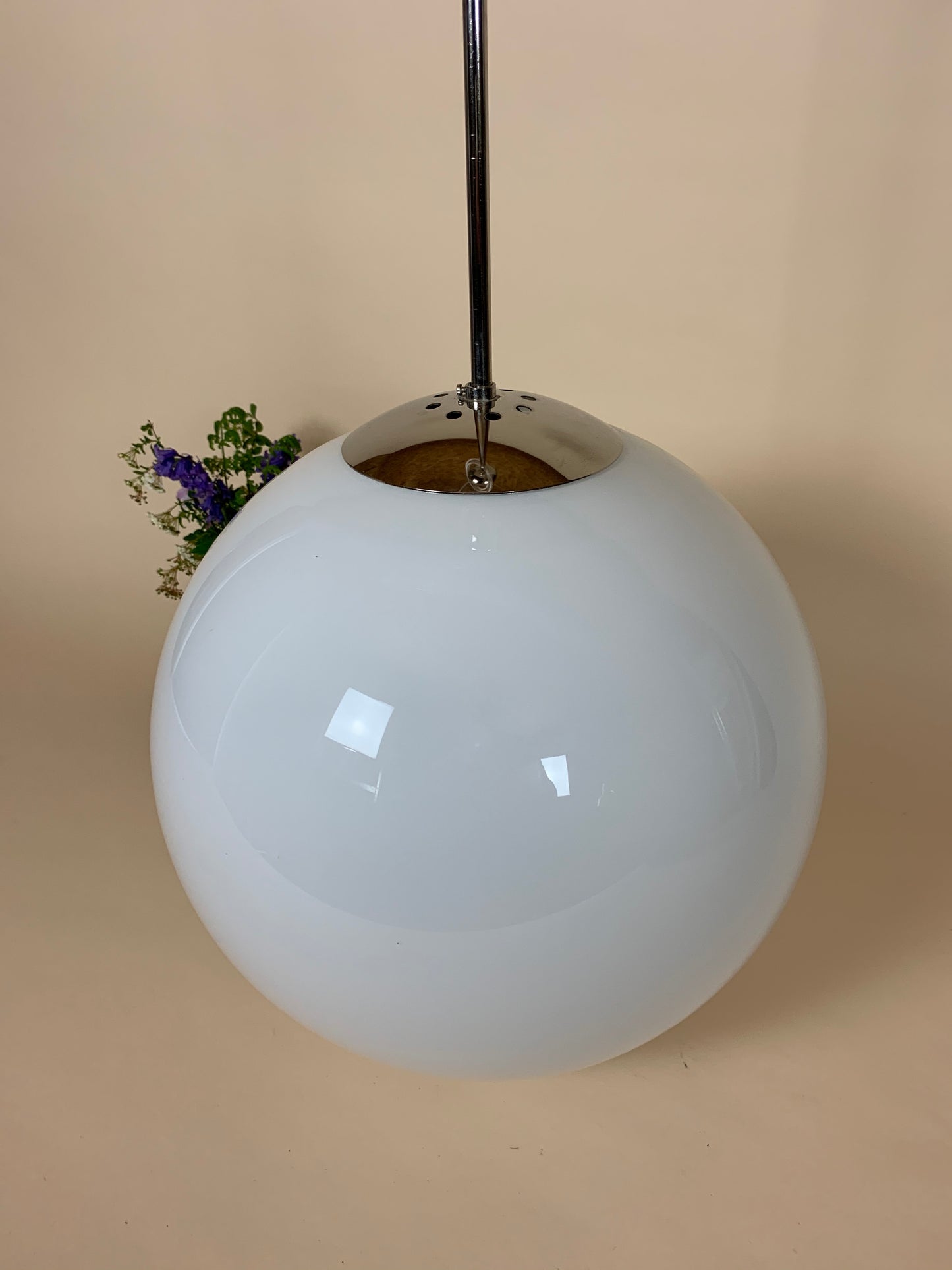 Kuppellampe aus Glas