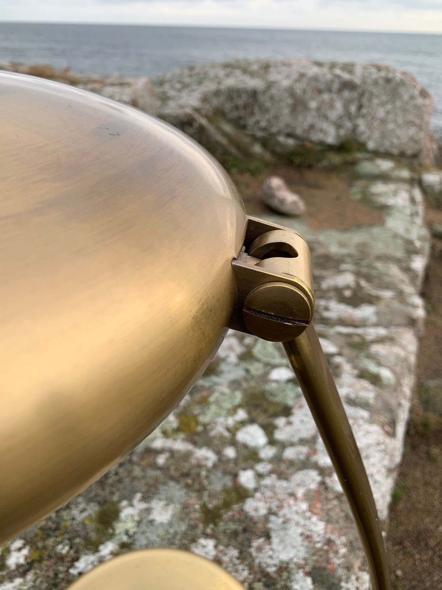 Koch & Lowy Vintage Lampe - Messing