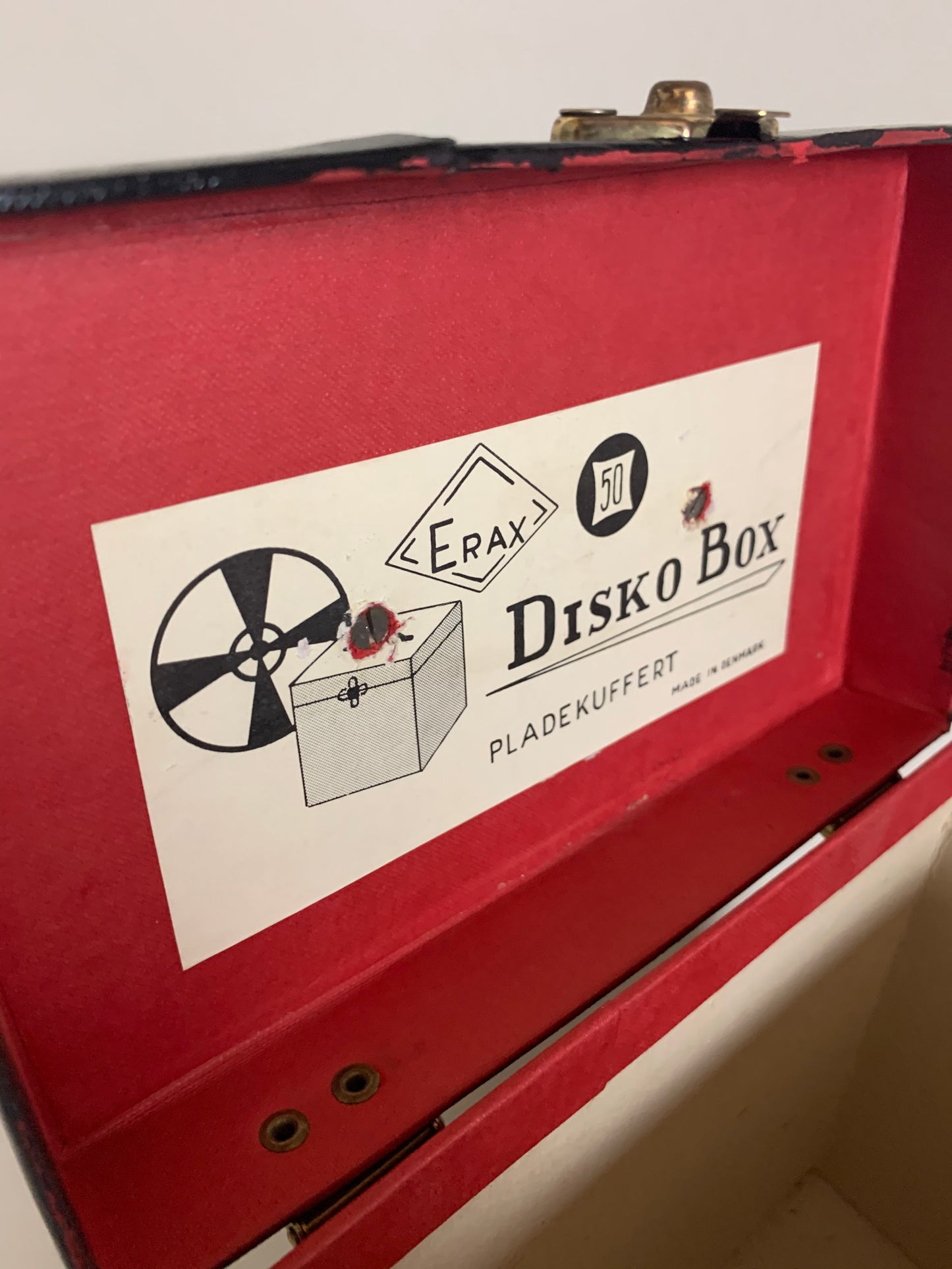 Plattenkoffer für Singles (Disco-Box)