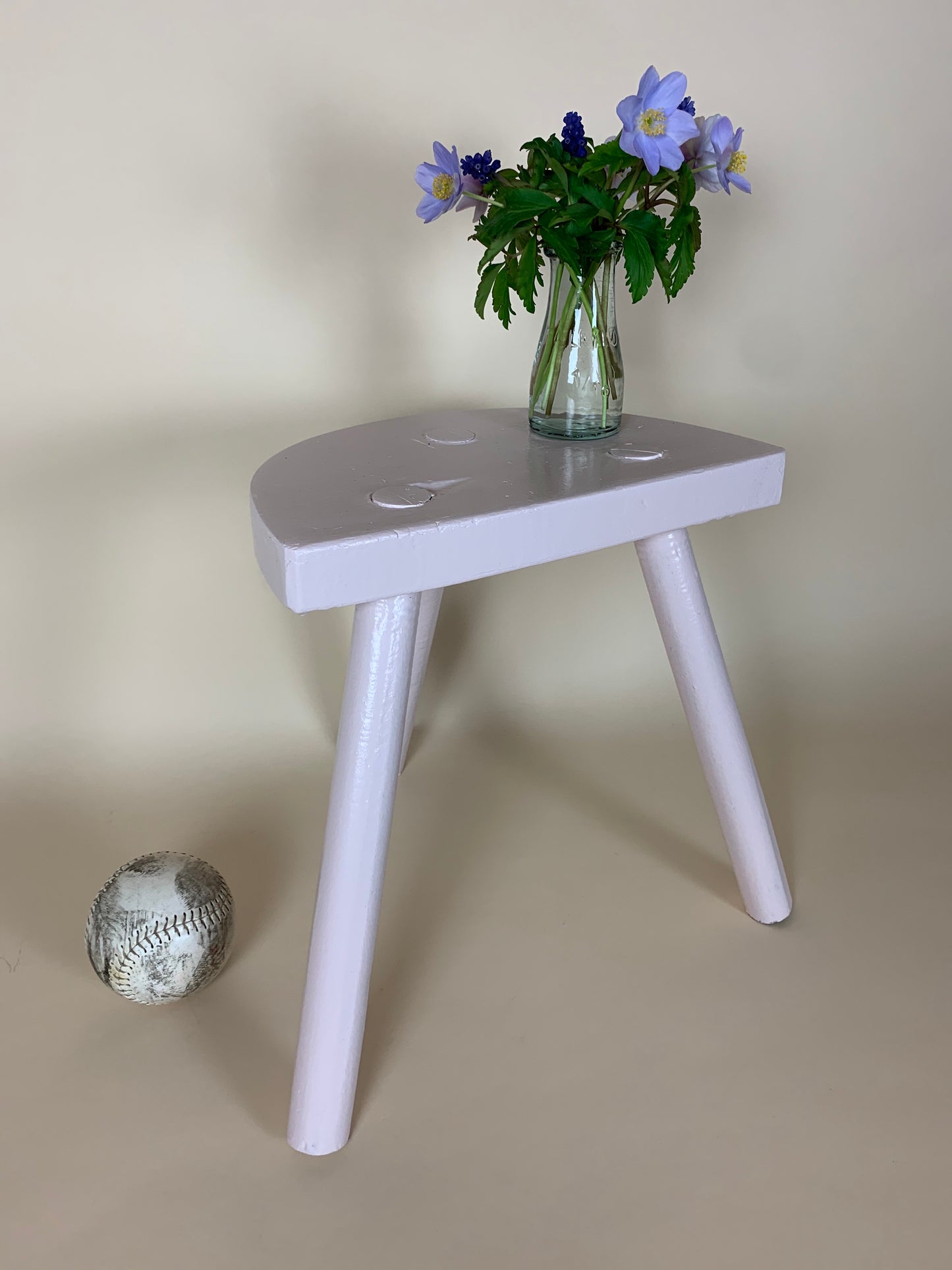 Melkschemel in rosa