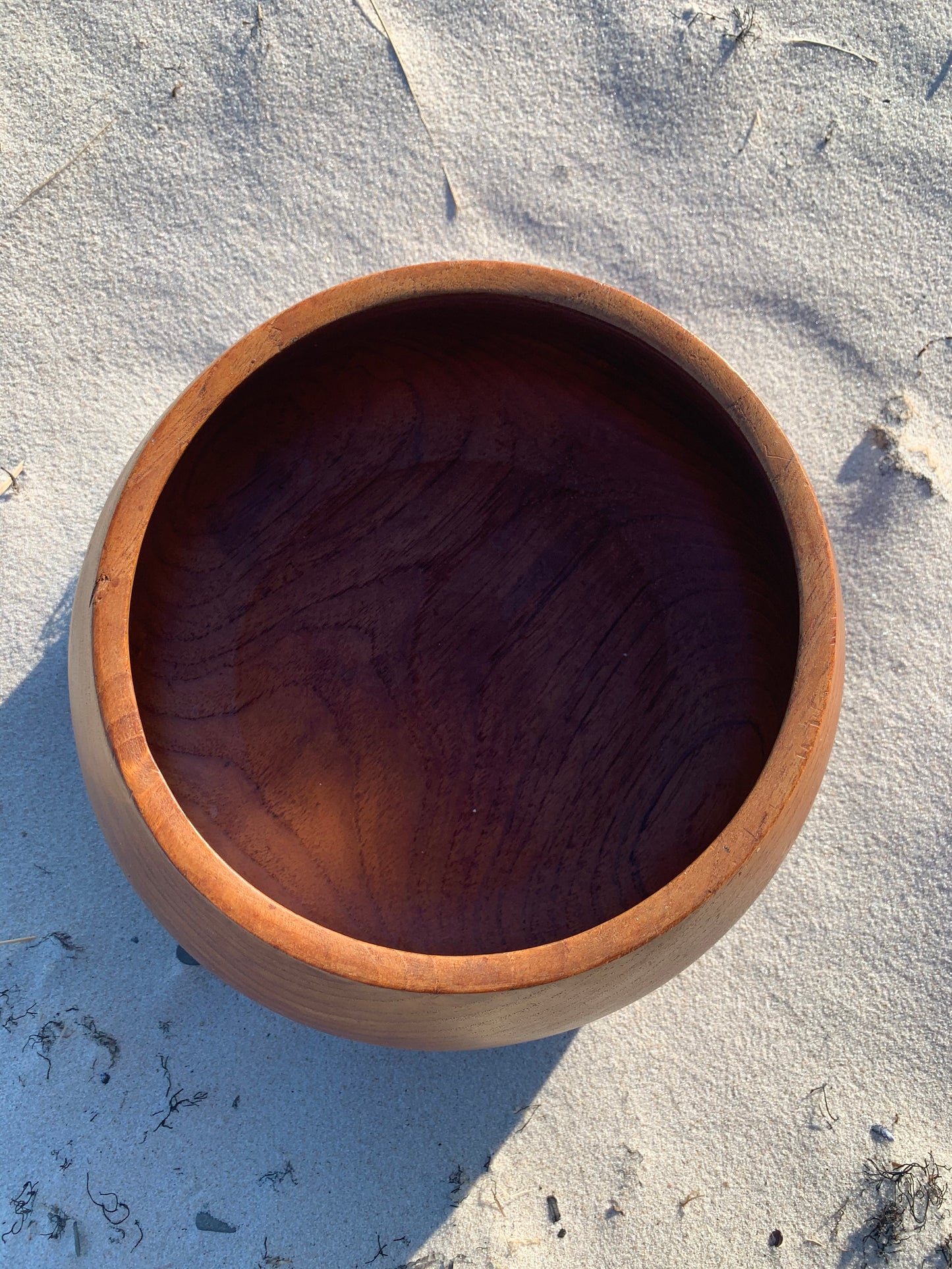 Schöne Holzschale