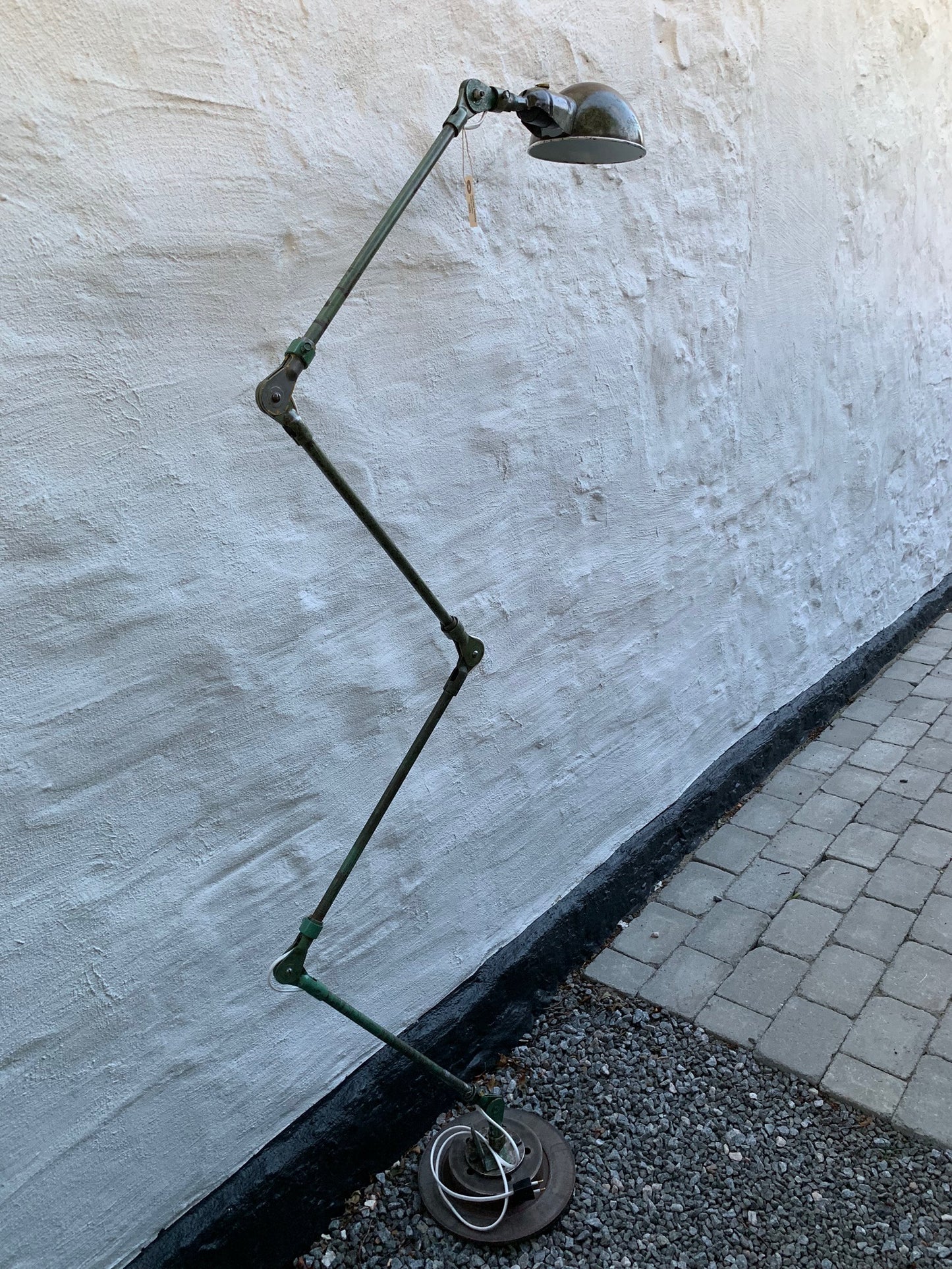 Schöne und seltene Fostoria Stehlampe aus den USA