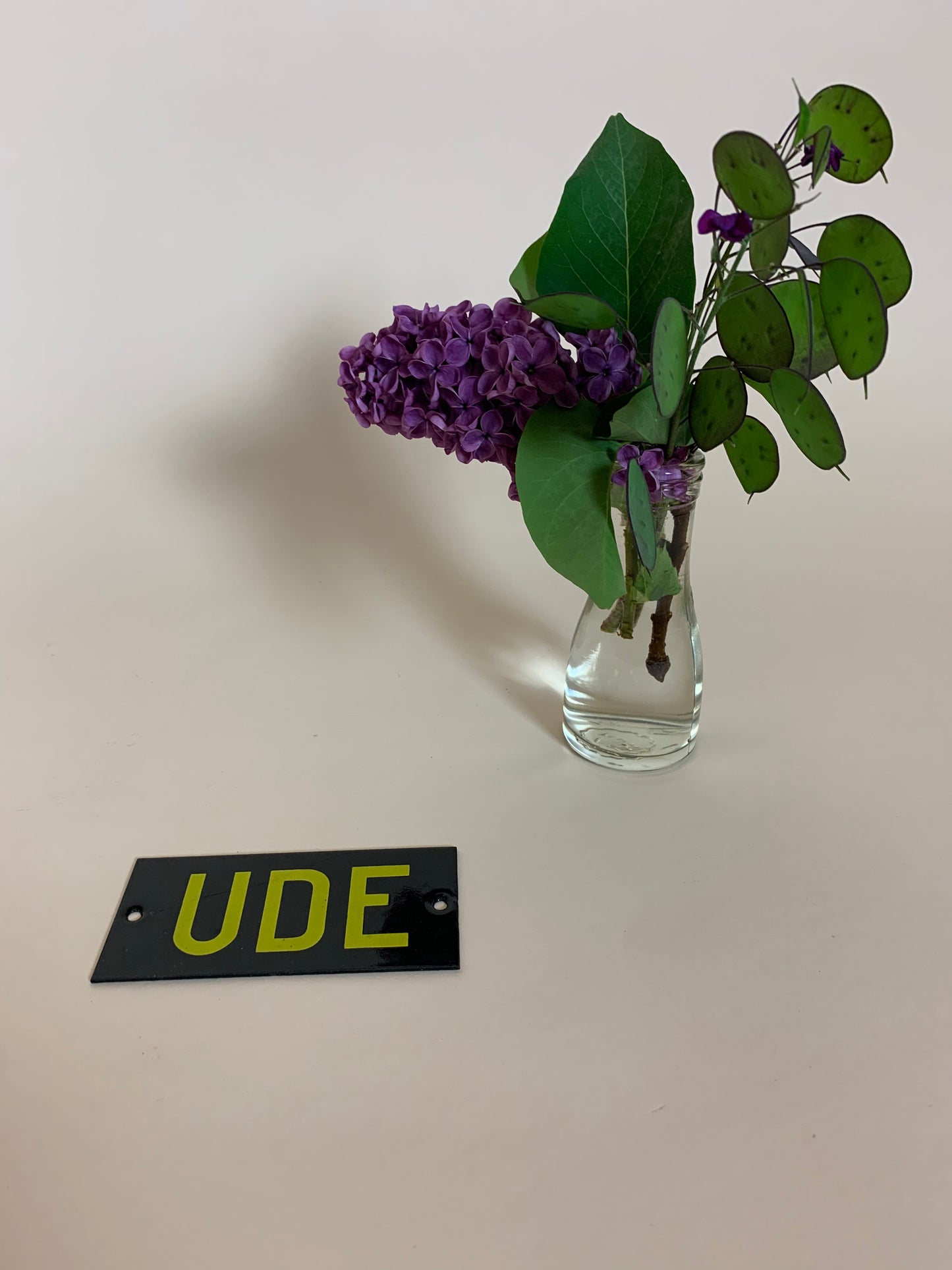 Emailleschild - AUSSEN