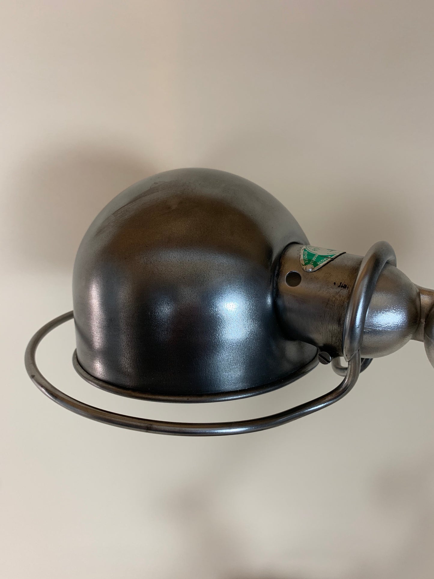 Jieldé Lampe mit 2 Armen und schönem Fuß