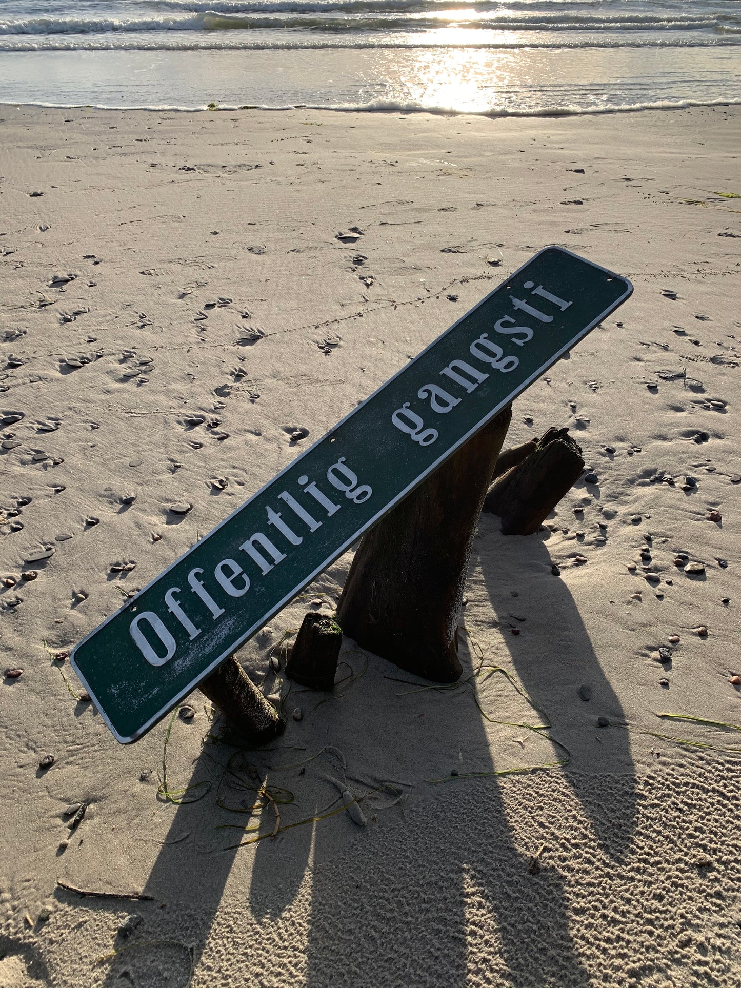 Zeichen - öffentlicher Fußweg