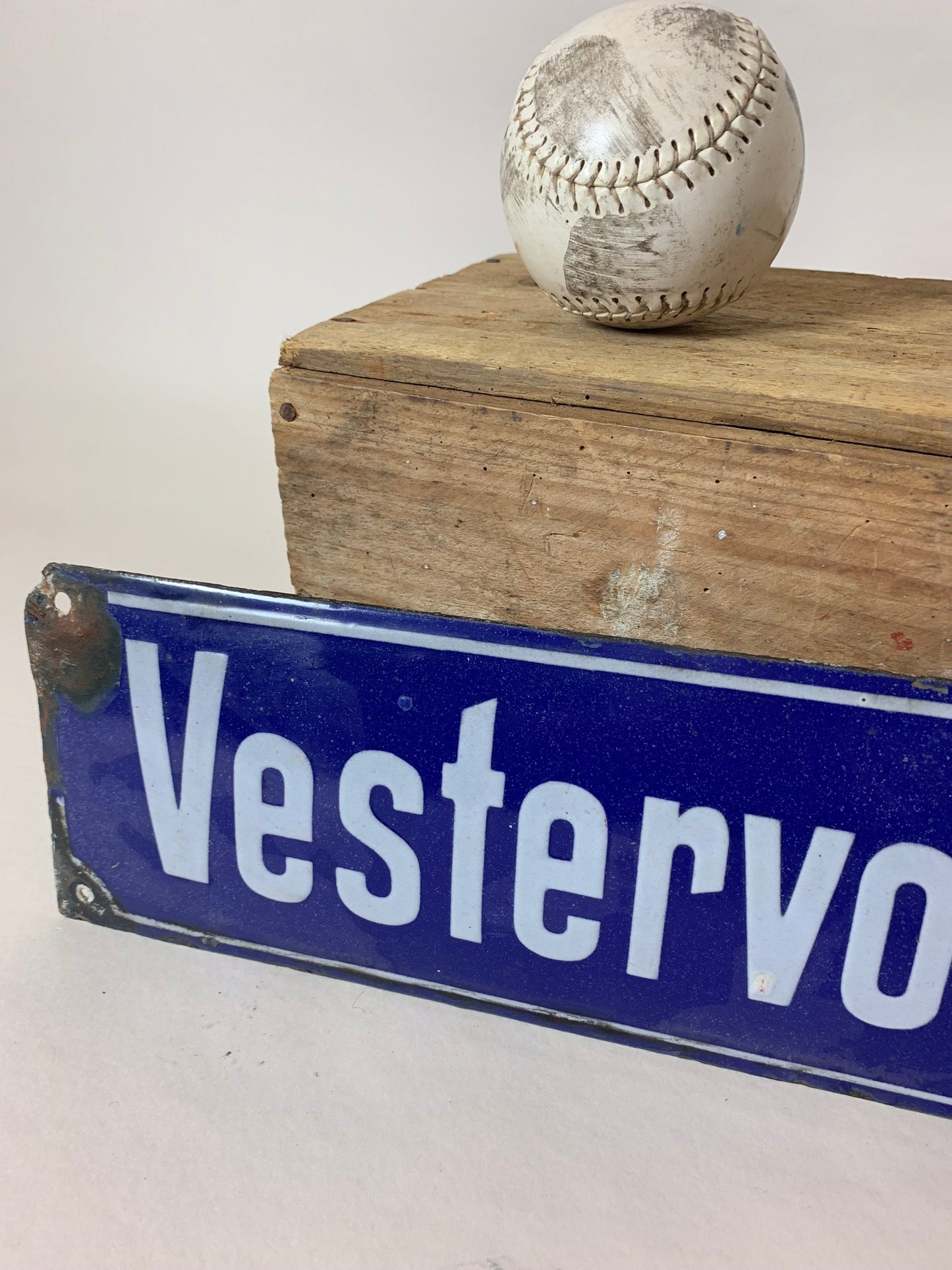 Straßenschild - Vestervoldgade