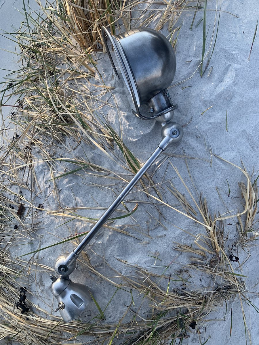 Jieldé Wandleuchte mit einem Arm und Ein-/Ausschalter