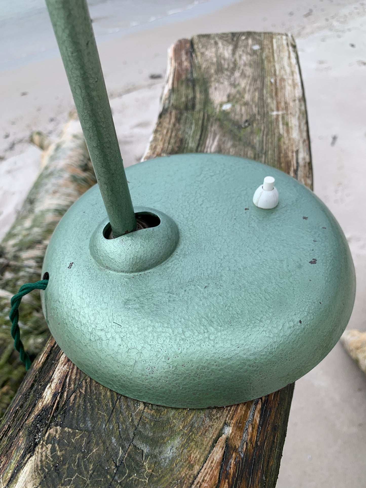 Kaiser Idell 6556 - Grüner Hammerschlaglack