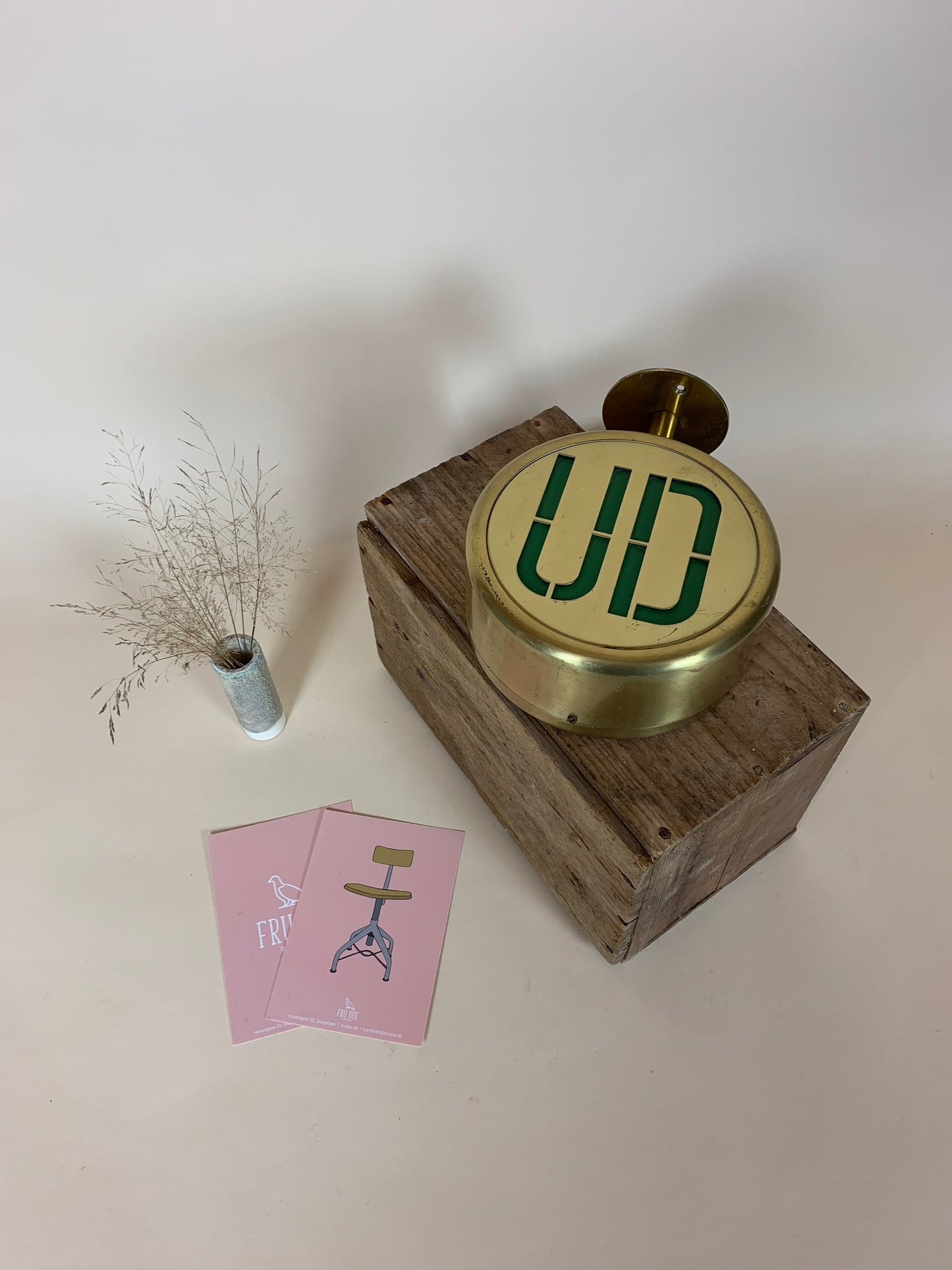 Lichtschild aus Messing von Louis Poulsen - Vilhelm Lauritzen zugeschrieben