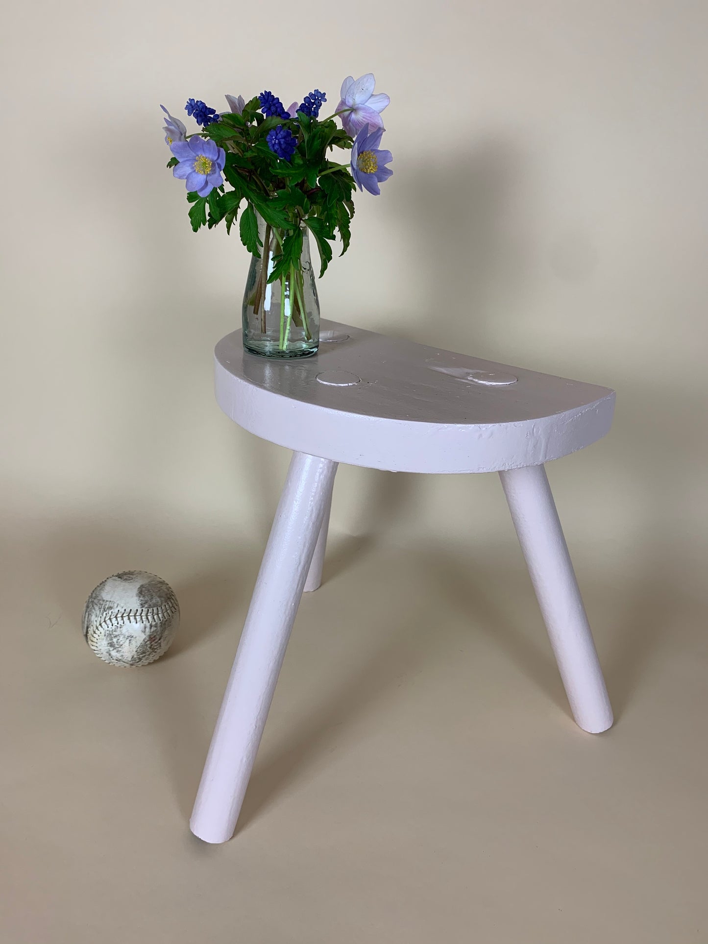 Melkschemel in rosa