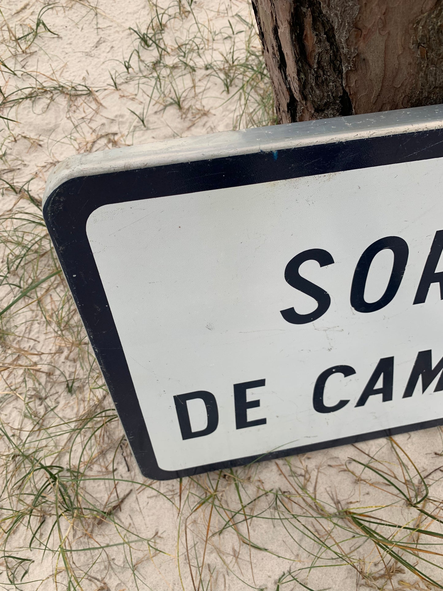 Lustiges Schild aus Belgien