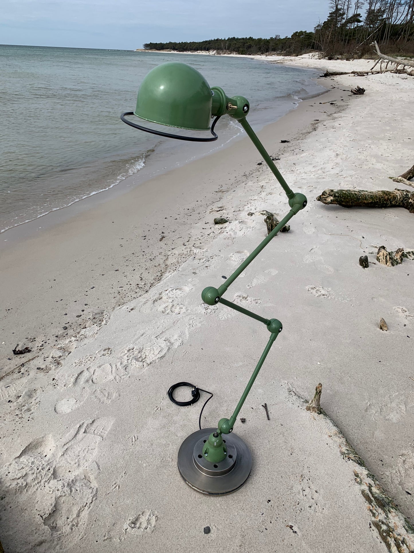 Jieldé Stehlampe mit 4 Armen - Grün