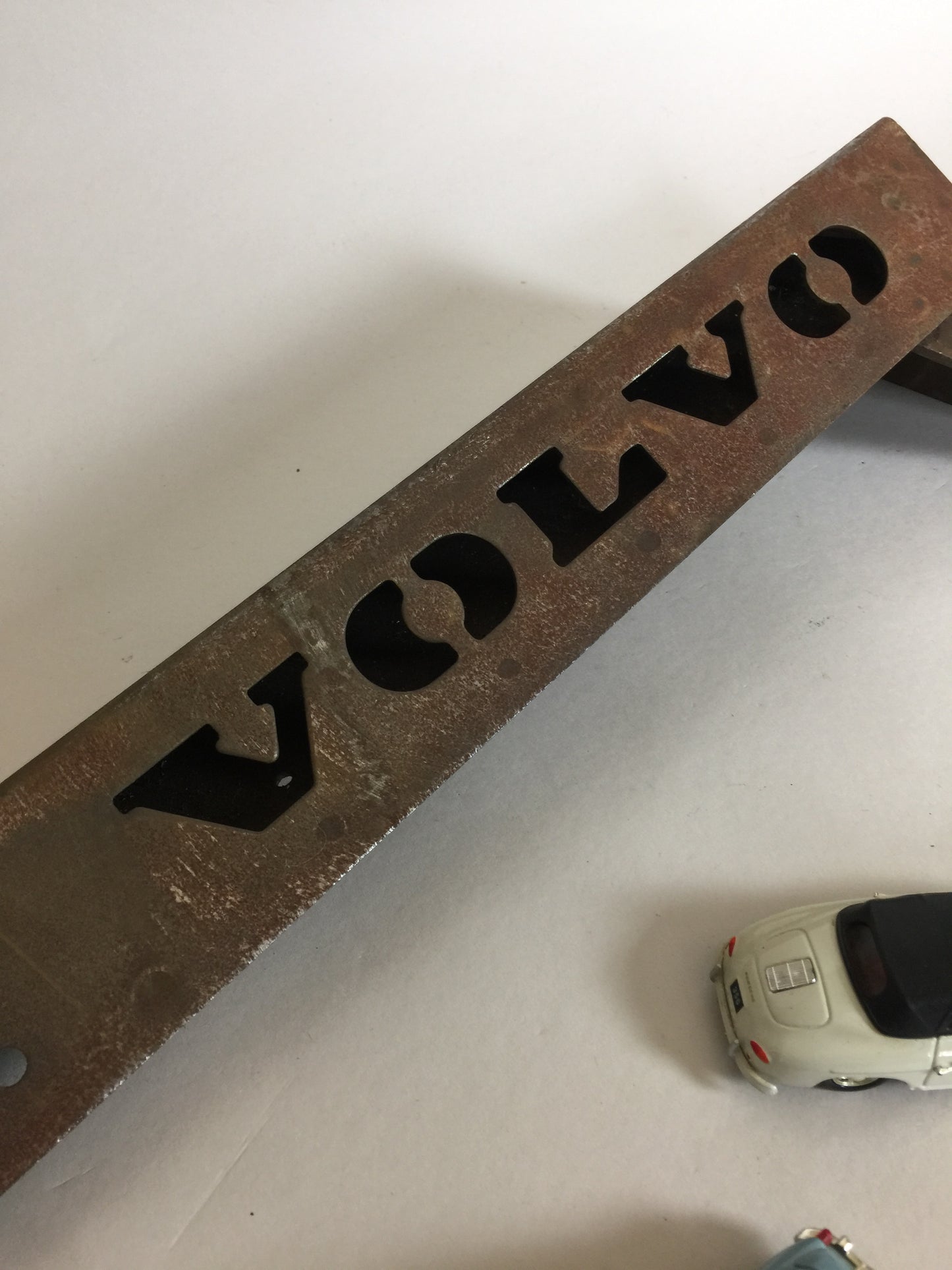 Lustiges altes Volvo "Schild"