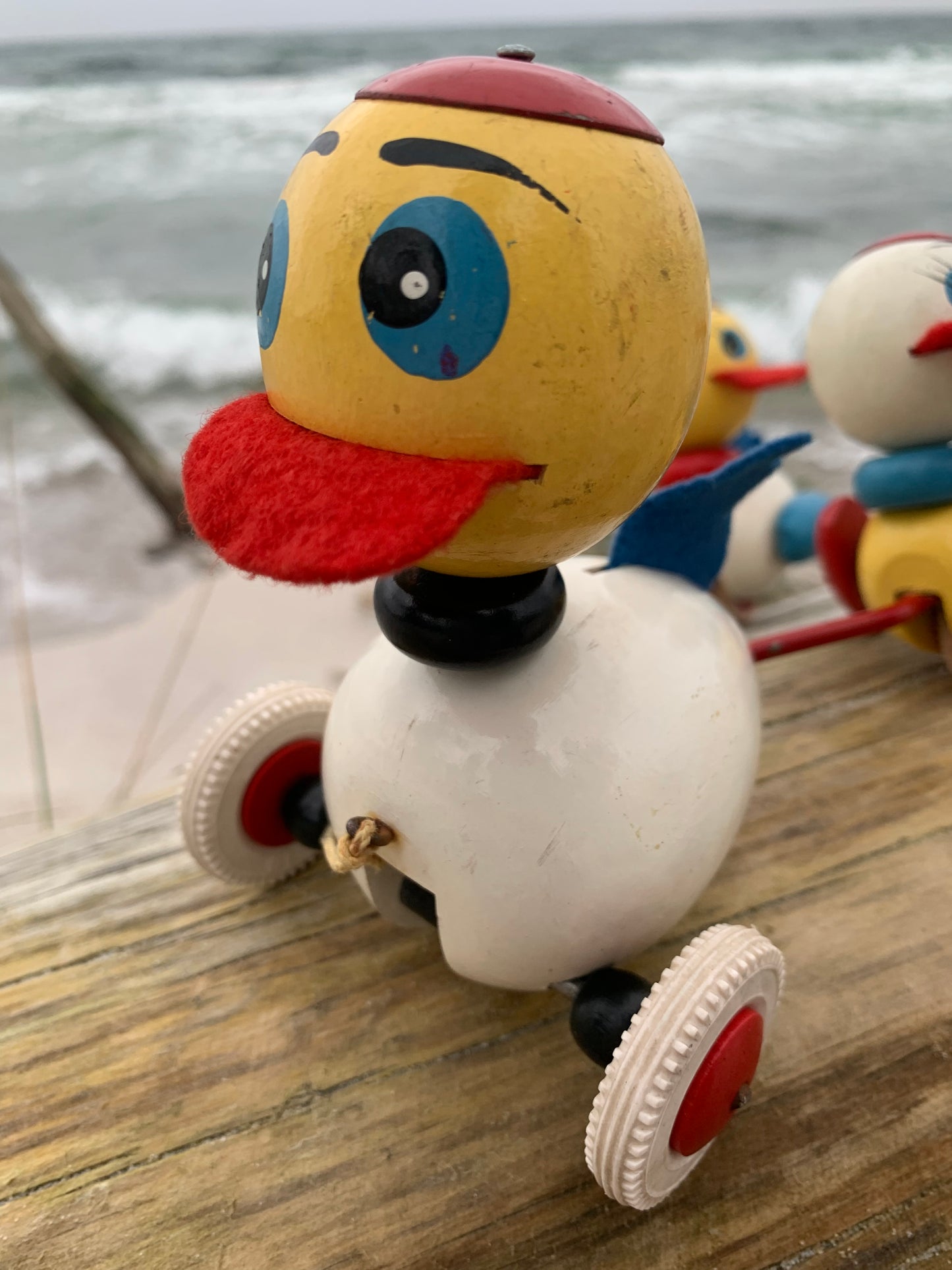 Brio-Ente mit Küken