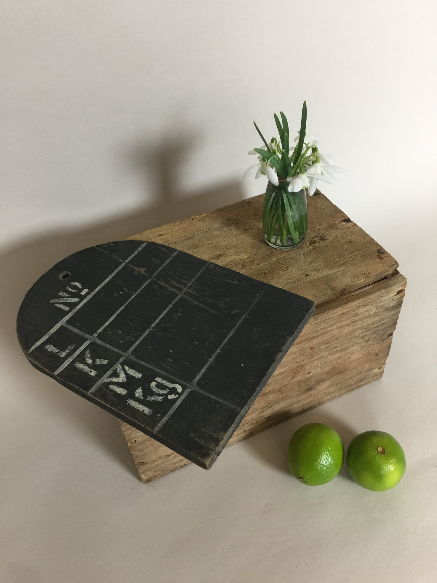 Schönes und dekoratives Kuhbrett