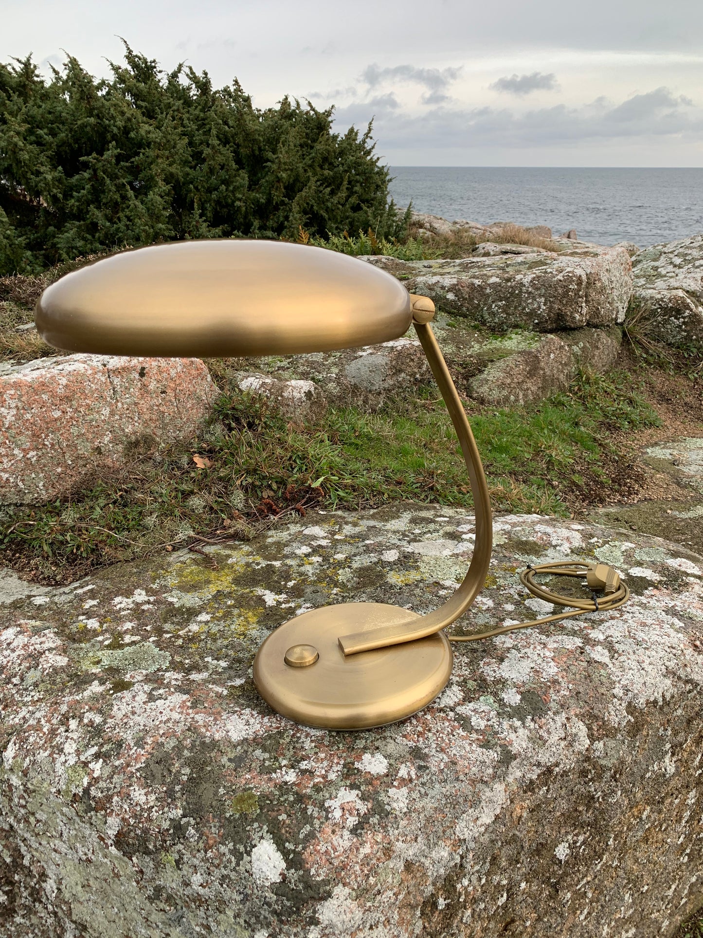 Koch & Lowy Vintage Lampe - Messing