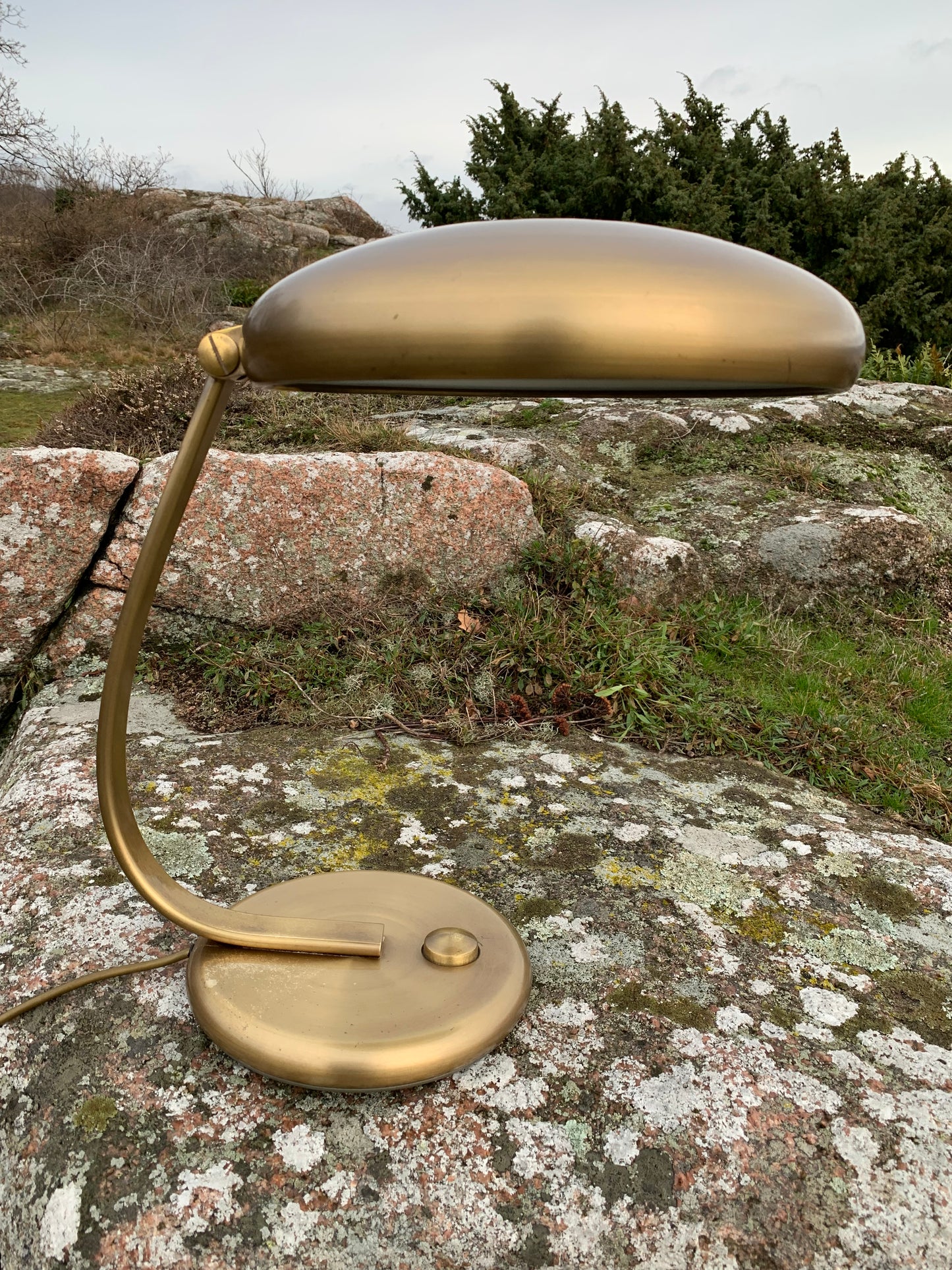 Koch & Lowy Vintage Lampe - Messing