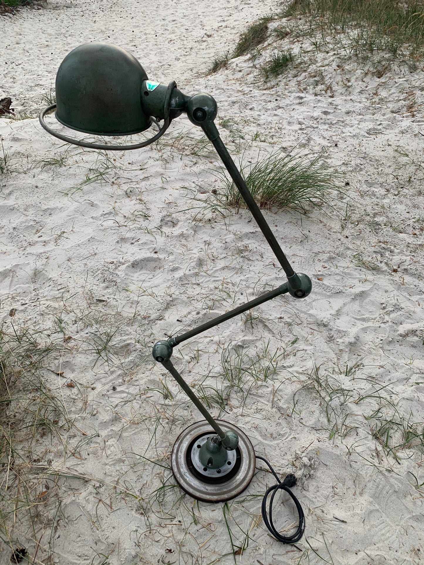 Jieldé Stehlampe mit 3 Armen - Grün