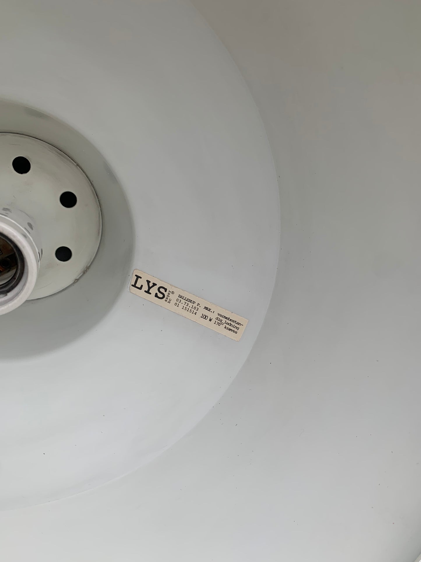 Asger BC Werkstattlampe