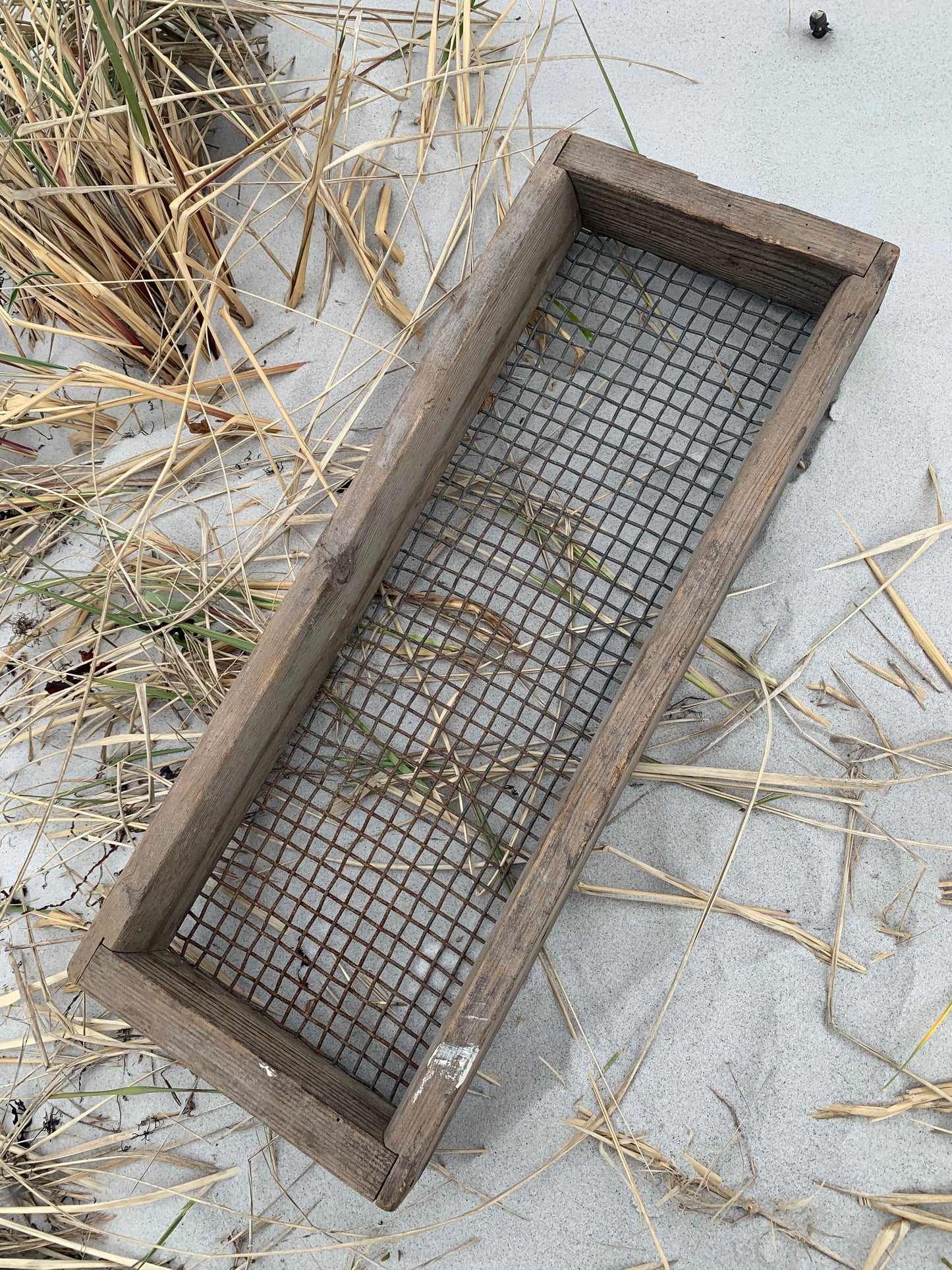 Zwiebelbox mit Drahtboden