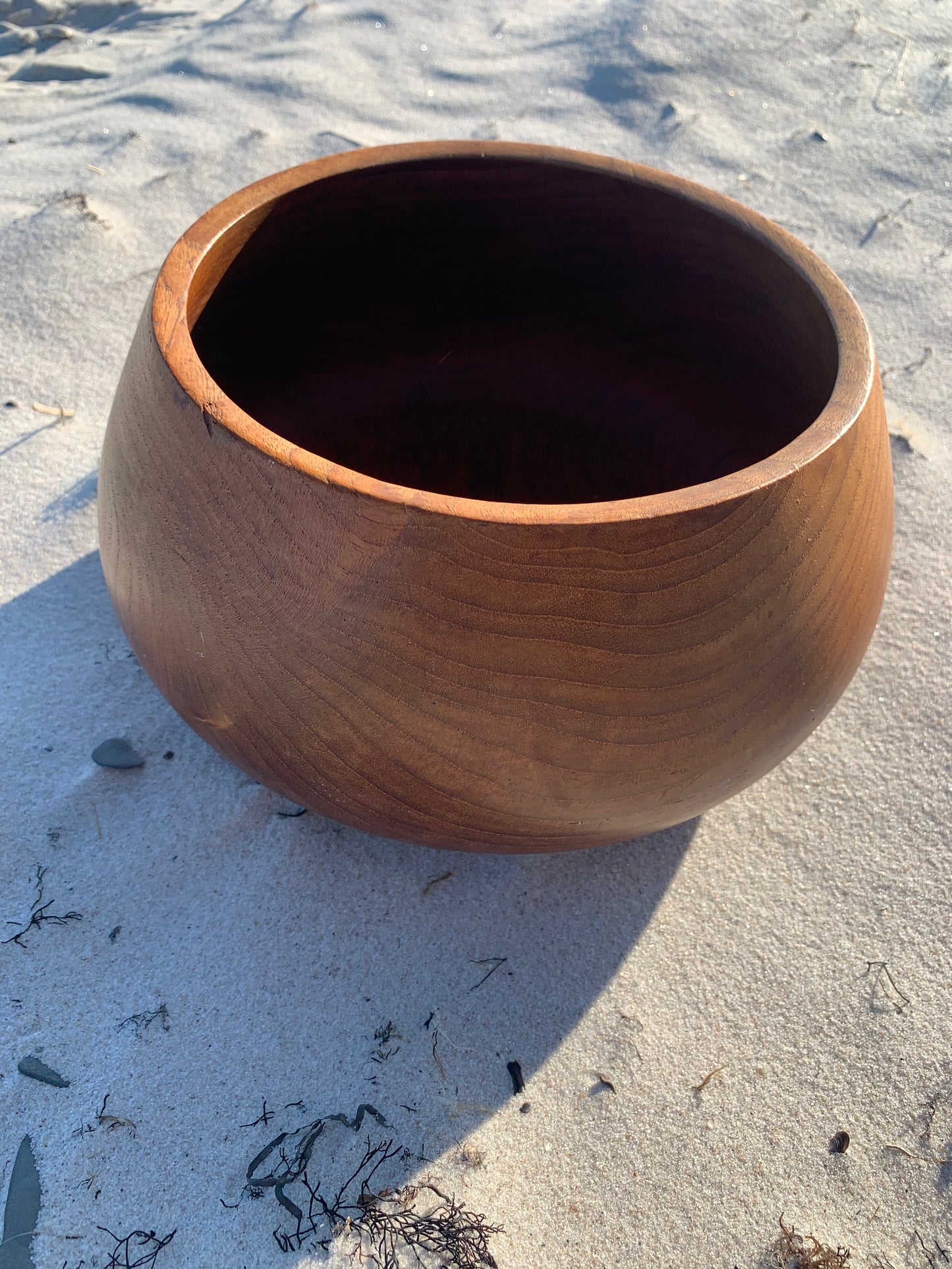 Schöne Holzschale