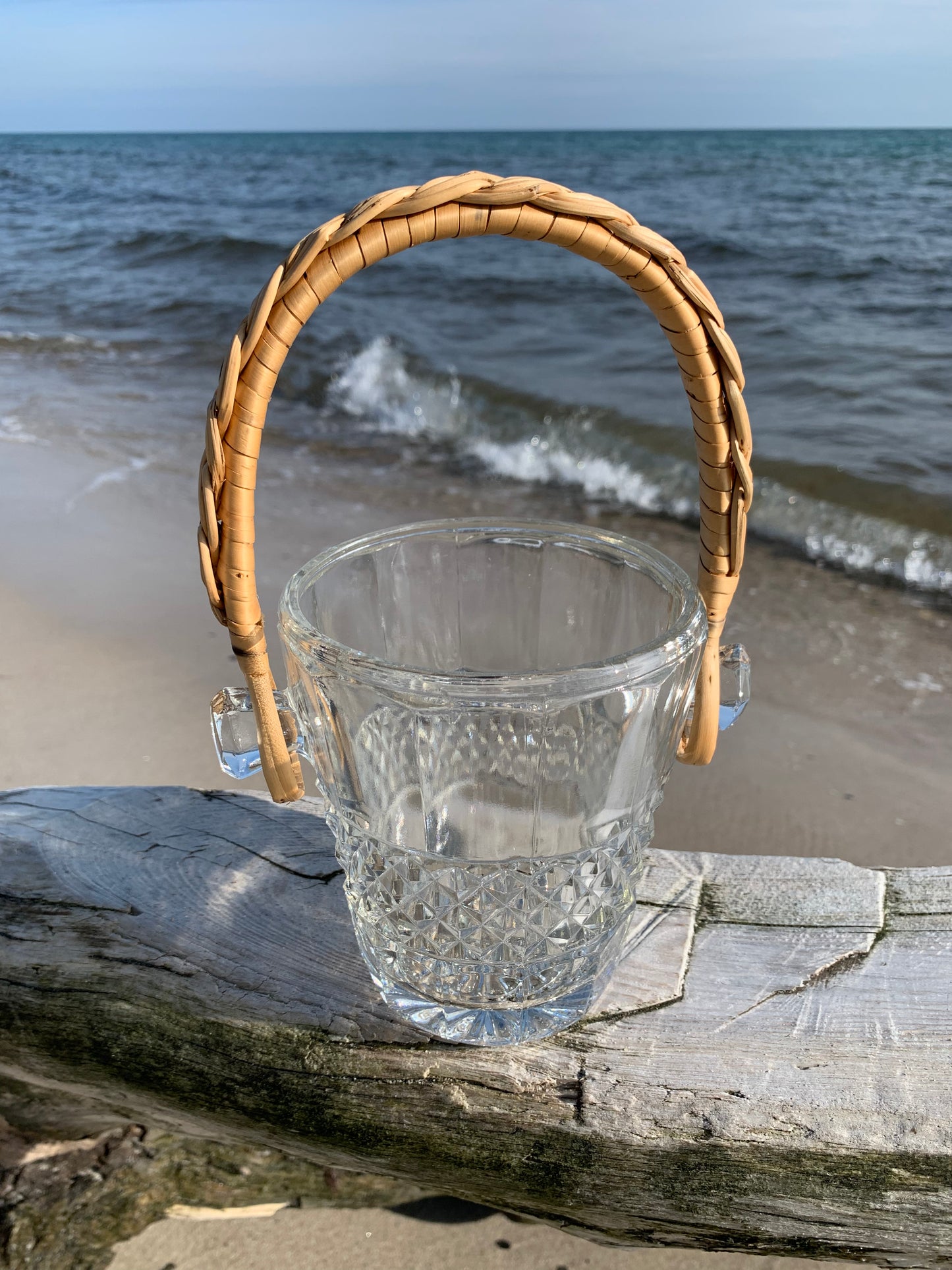Eiskübel aus Glas