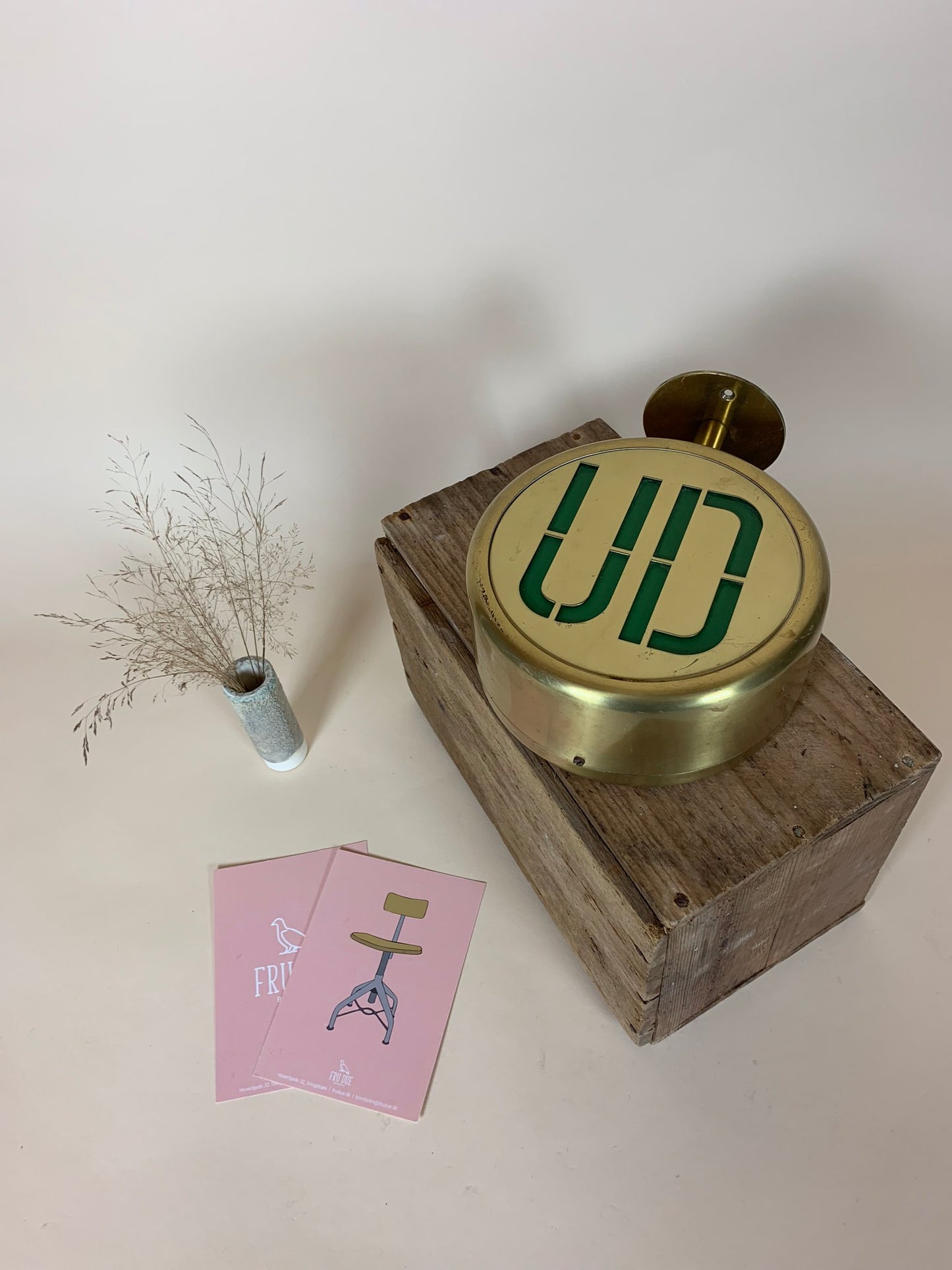 Lichtschild aus Messing von Louis Poulsen - Vilhelm Lauritzen zugeschrieben