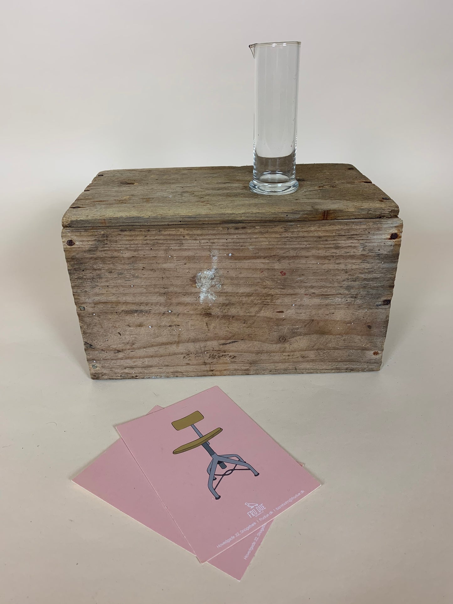 Laborglas mit rundem Fuß
