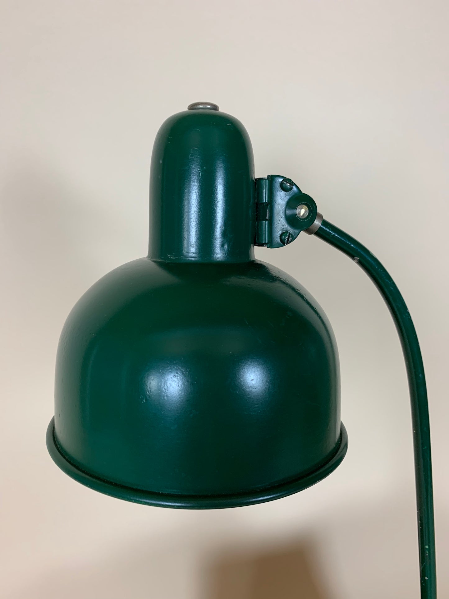 Grüne Bauhauslampe