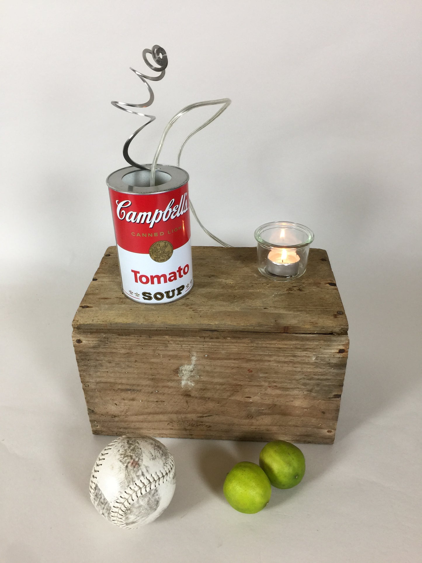 Tomatensuppenlampe... Ja, Sie haben richtig gelesen