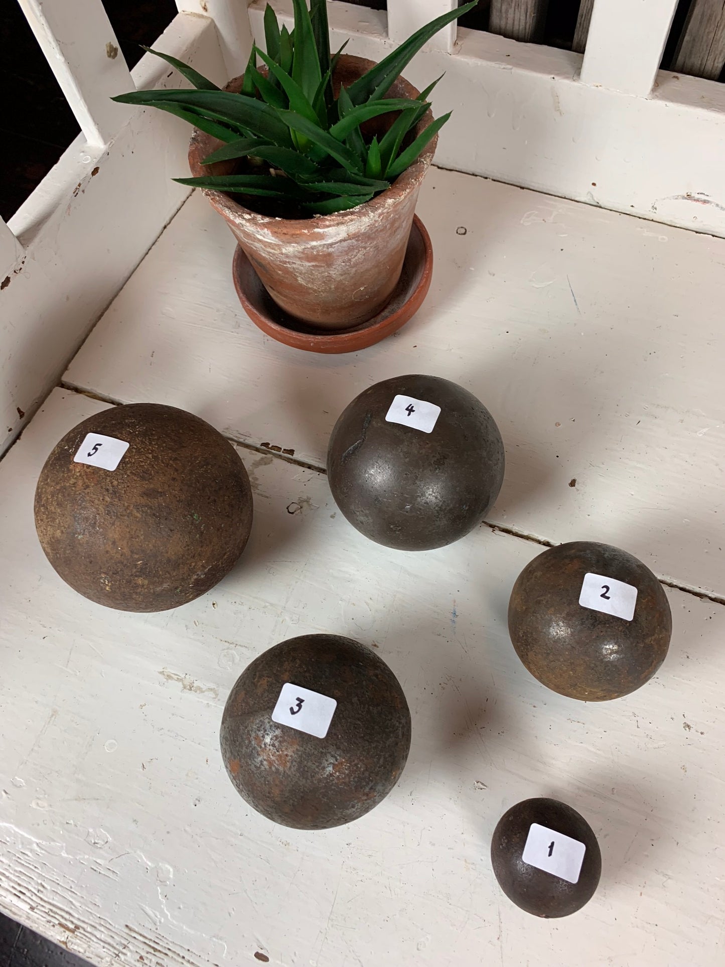 Schwermetallkugel für die Senfherstellung - Nr. 2 im Foto