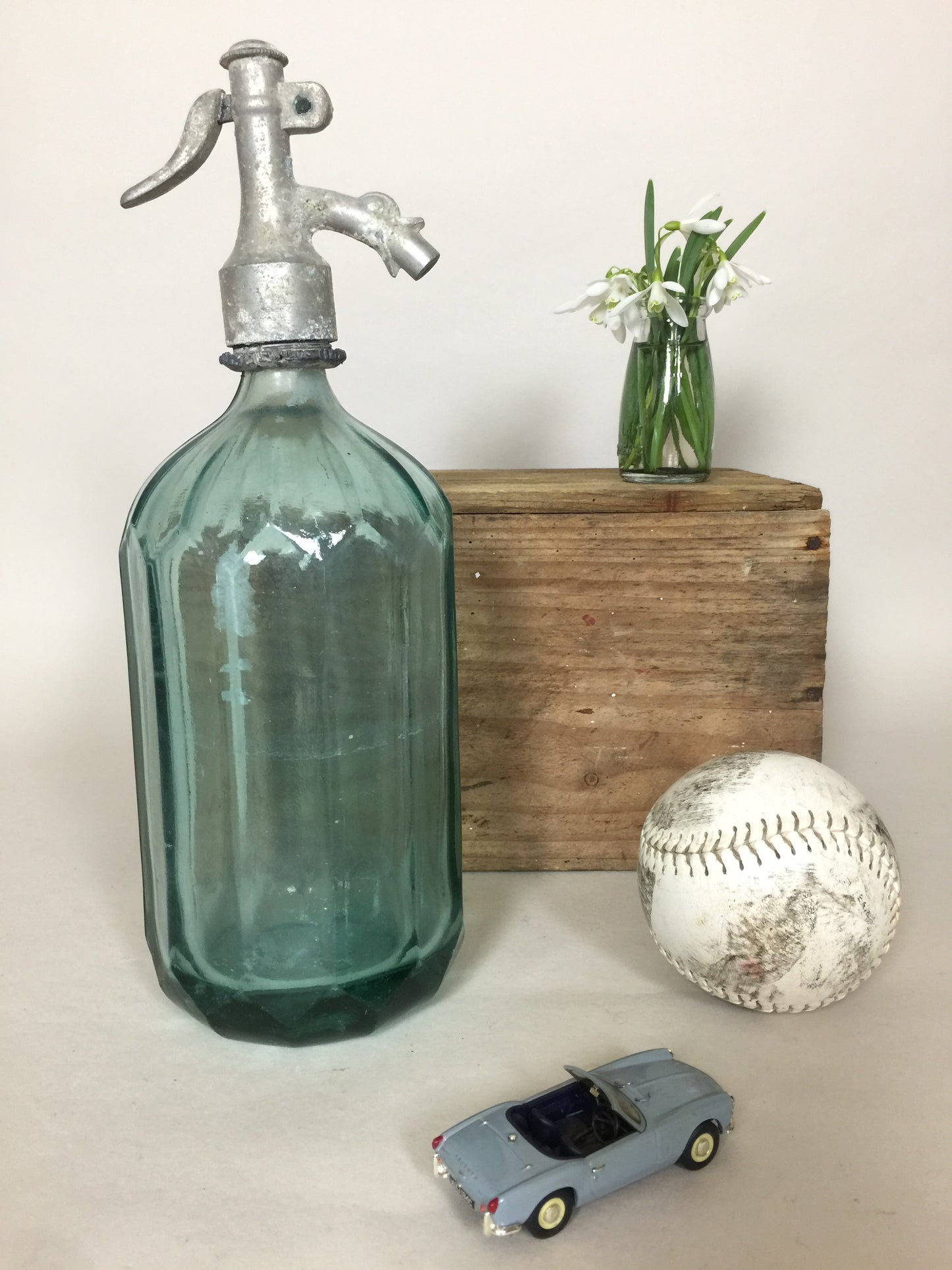 Alte französische Siphonflasche