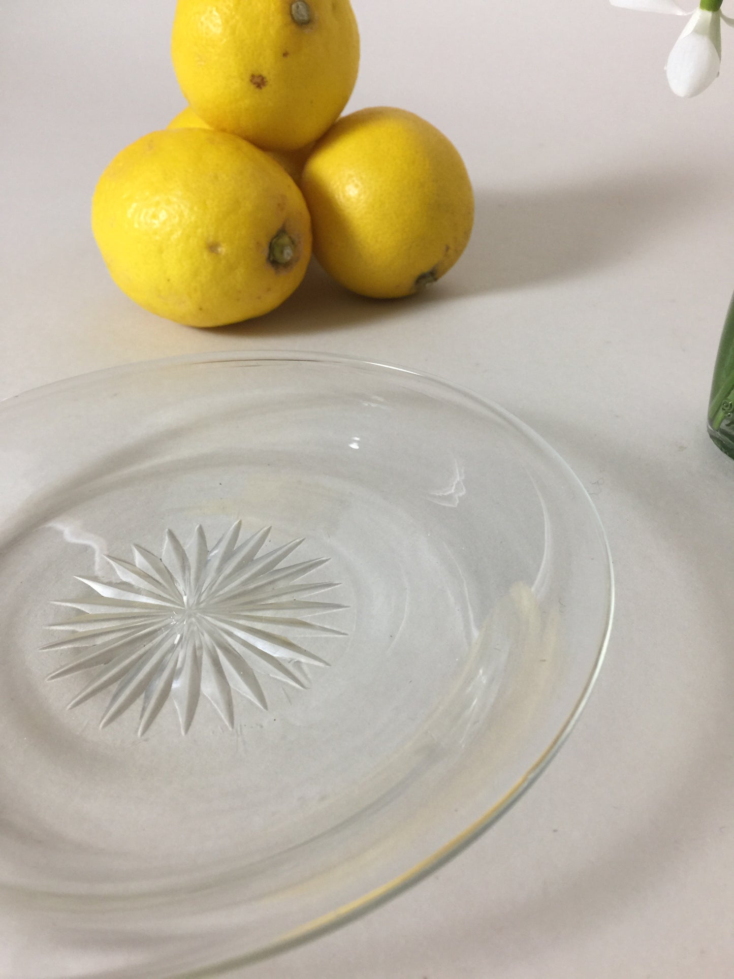 Schöne kleine Glasuntertassen (einzeln erhältlich)