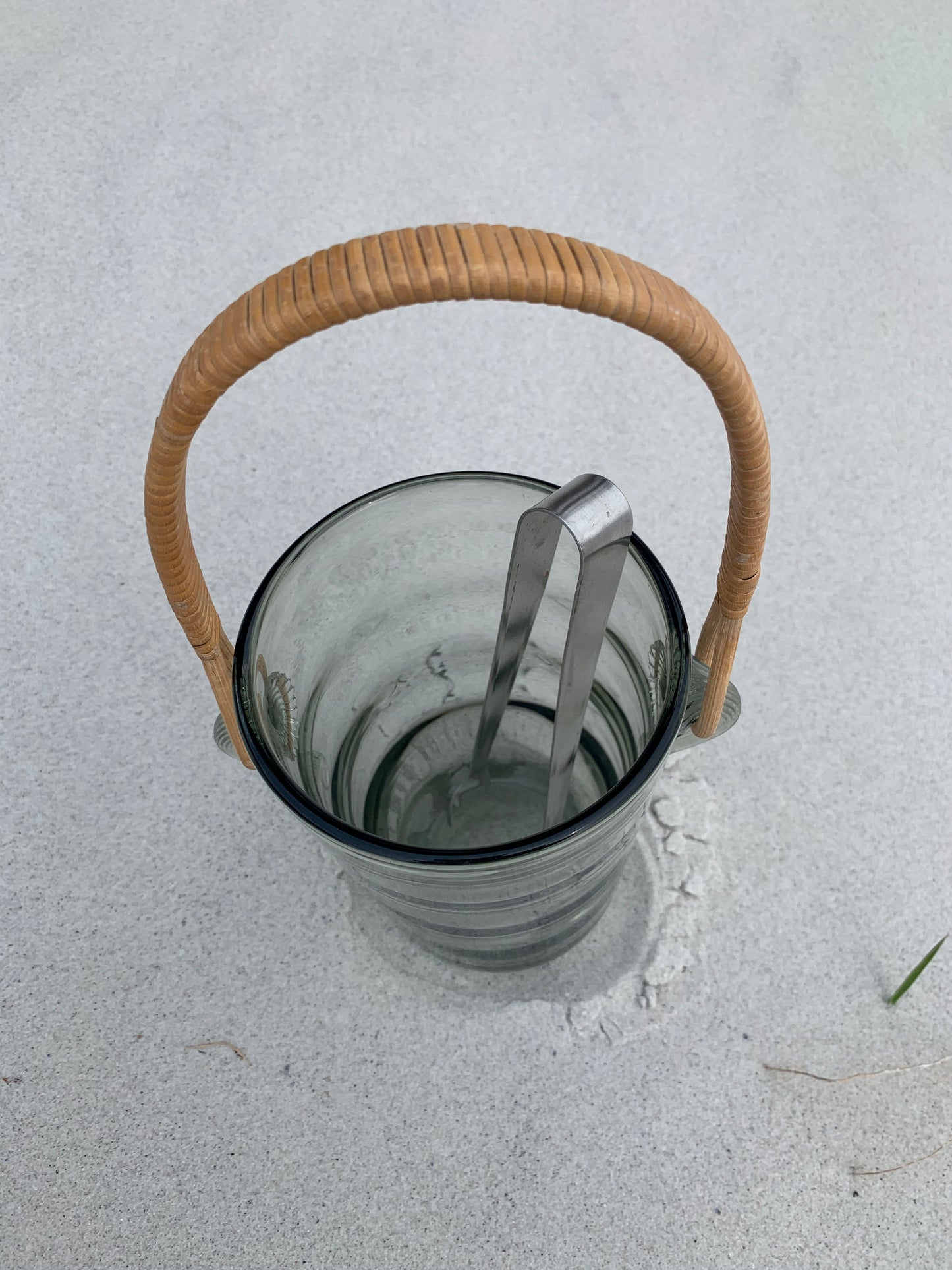 Holmegaard Eiskübel mit Algen